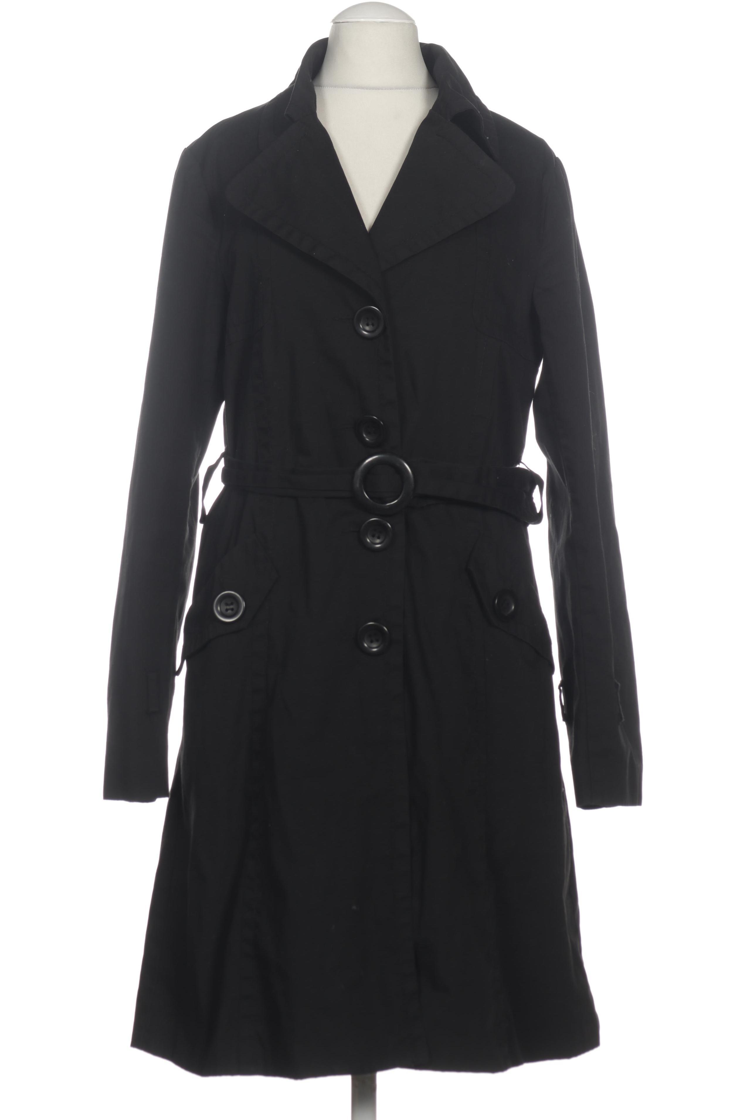 

H&M Damen Mantel, schwarz, Gr. 36