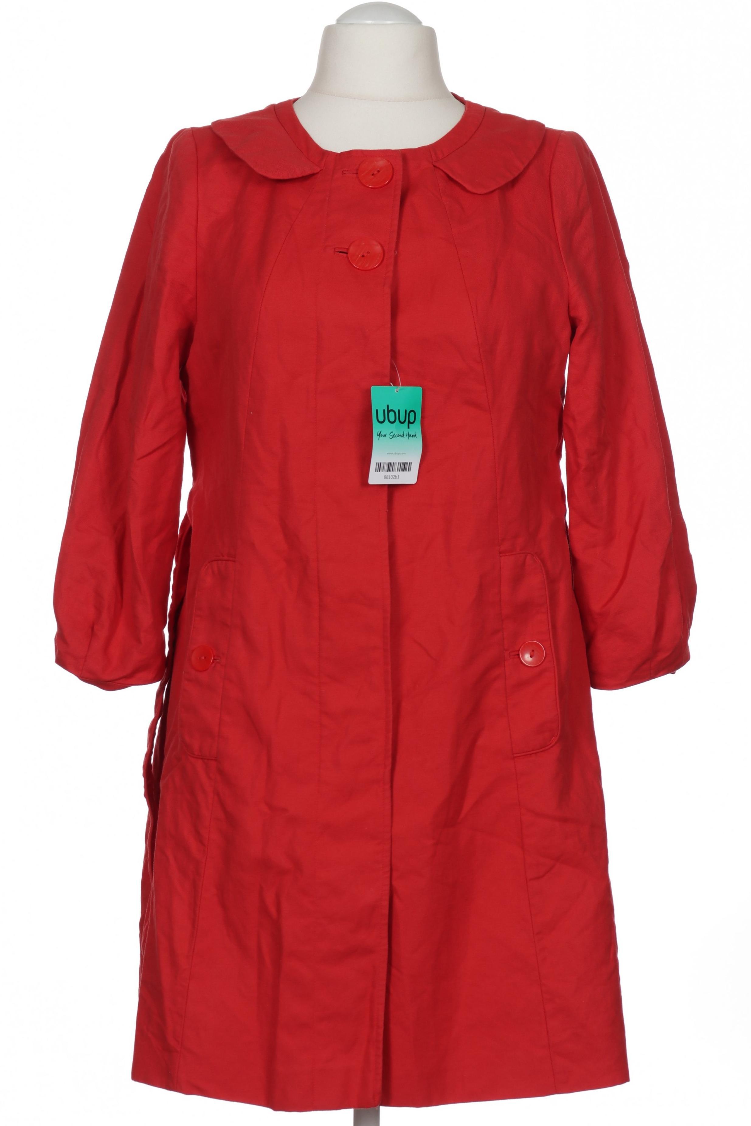 

H&M Damen Mantel, rot, Gr. 46