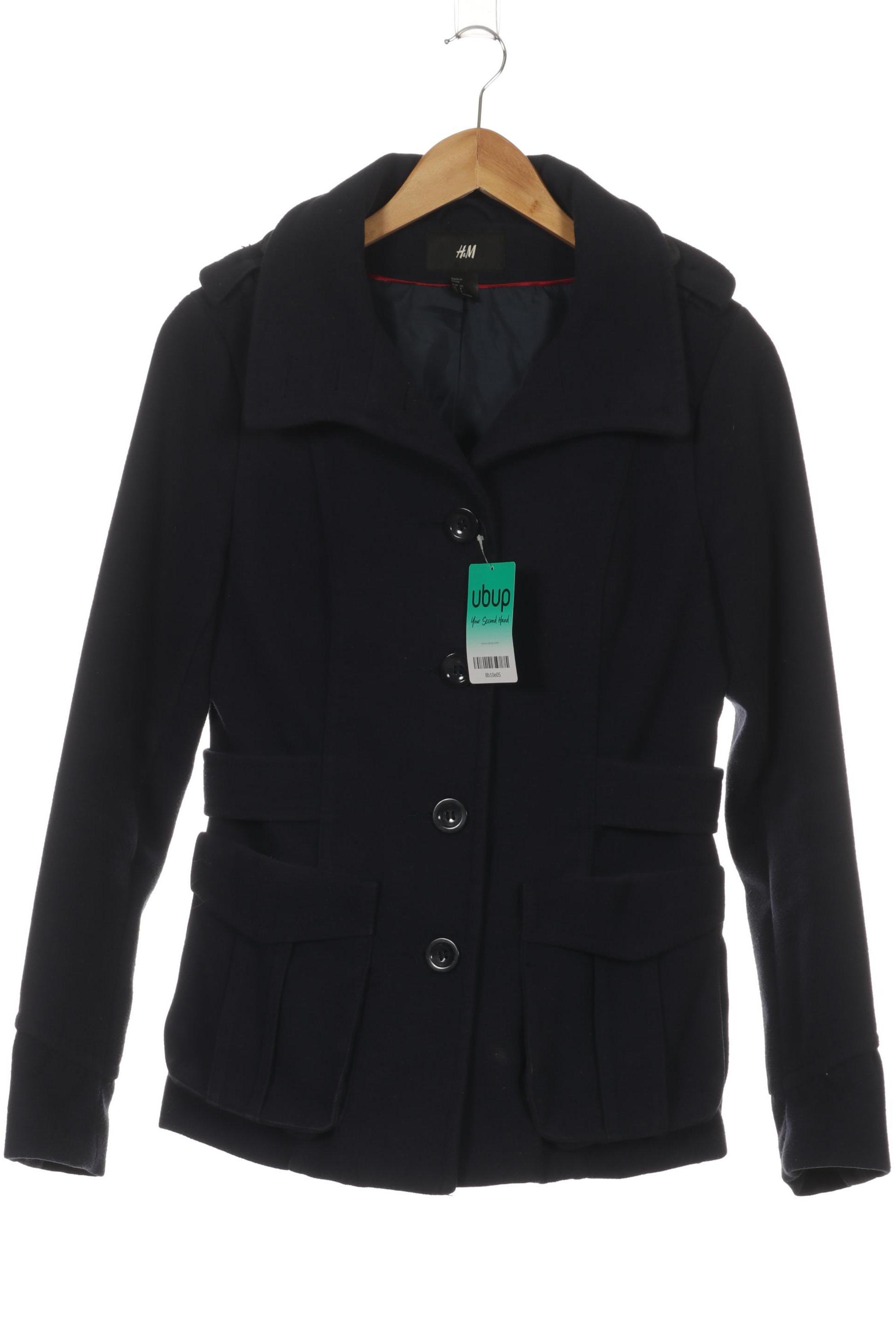 

H&M Damen Mantel, blau, Gr. 38