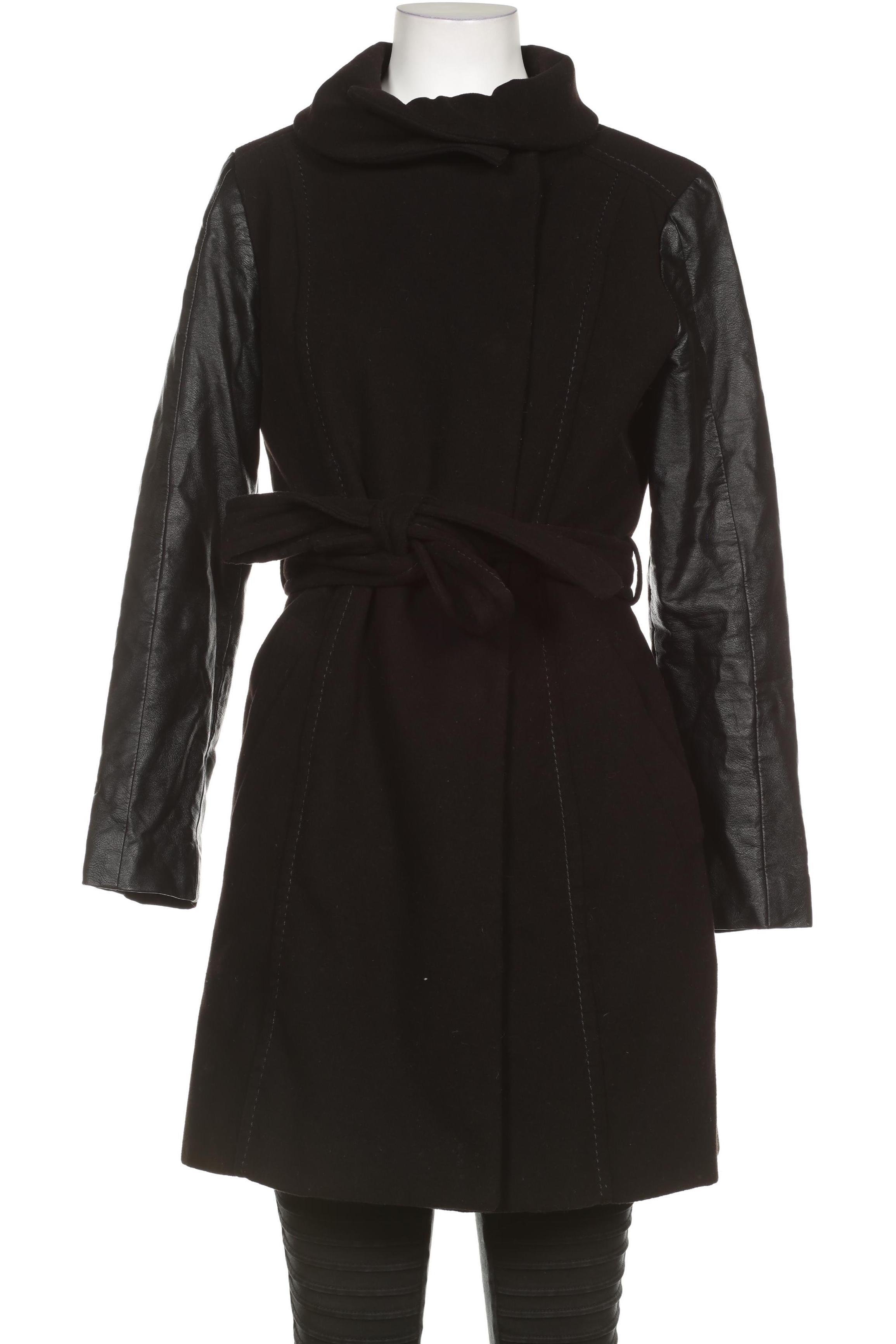 

H&M Damen Mantel, schwarz, Gr. 36