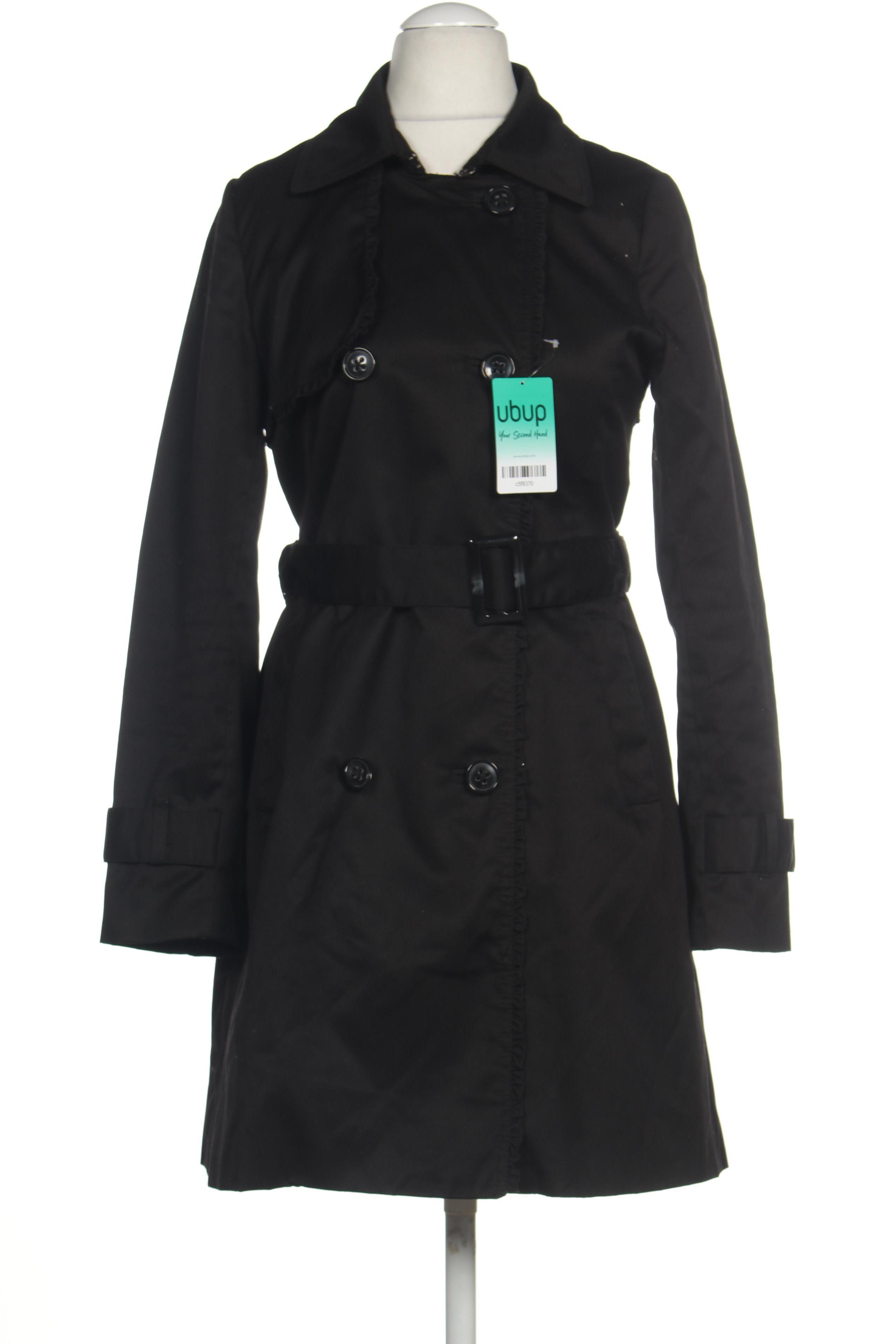 

H&M Damen Mantel, schwarz, Gr. 36