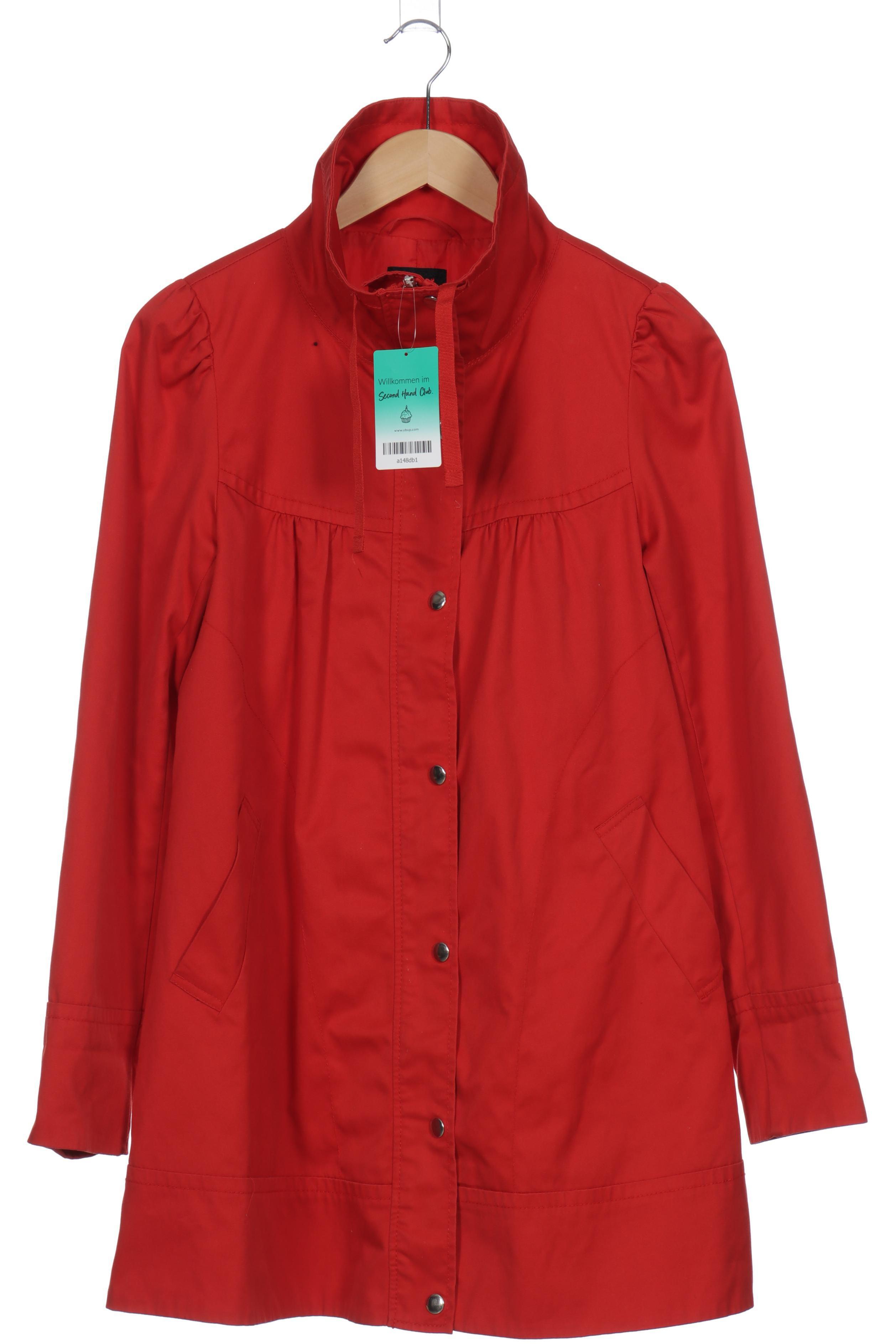 

H&M Damen Mantel, rot, Gr. 38
