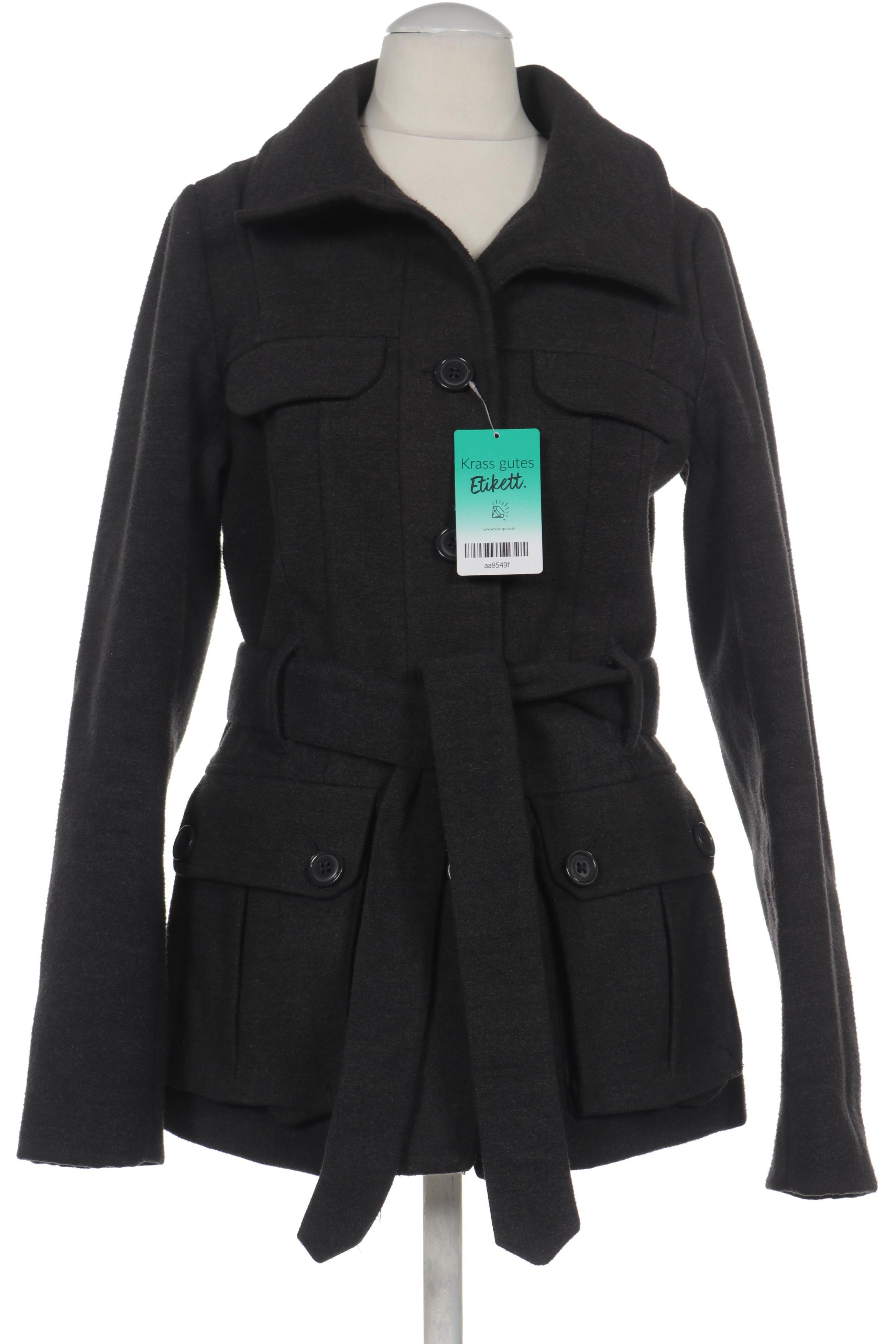 

H&M Damen Mantel, grau, Gr. 36