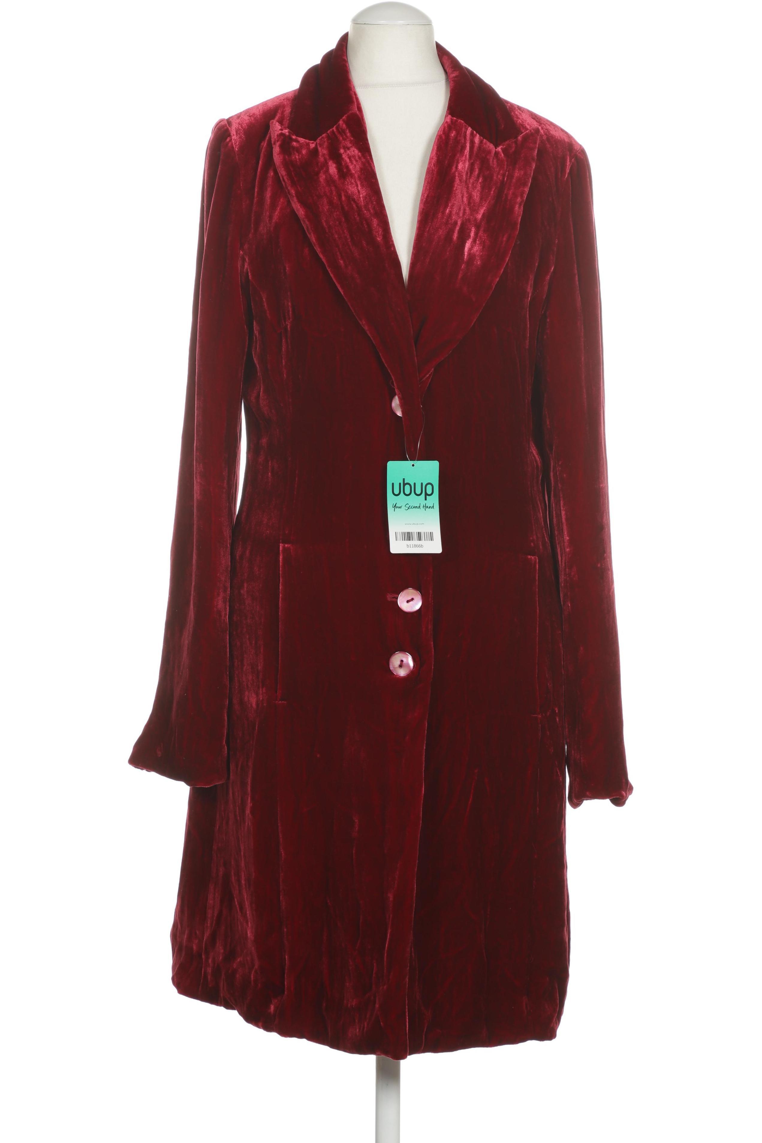 

H&M Damen Mantel, rot, Gr. 36