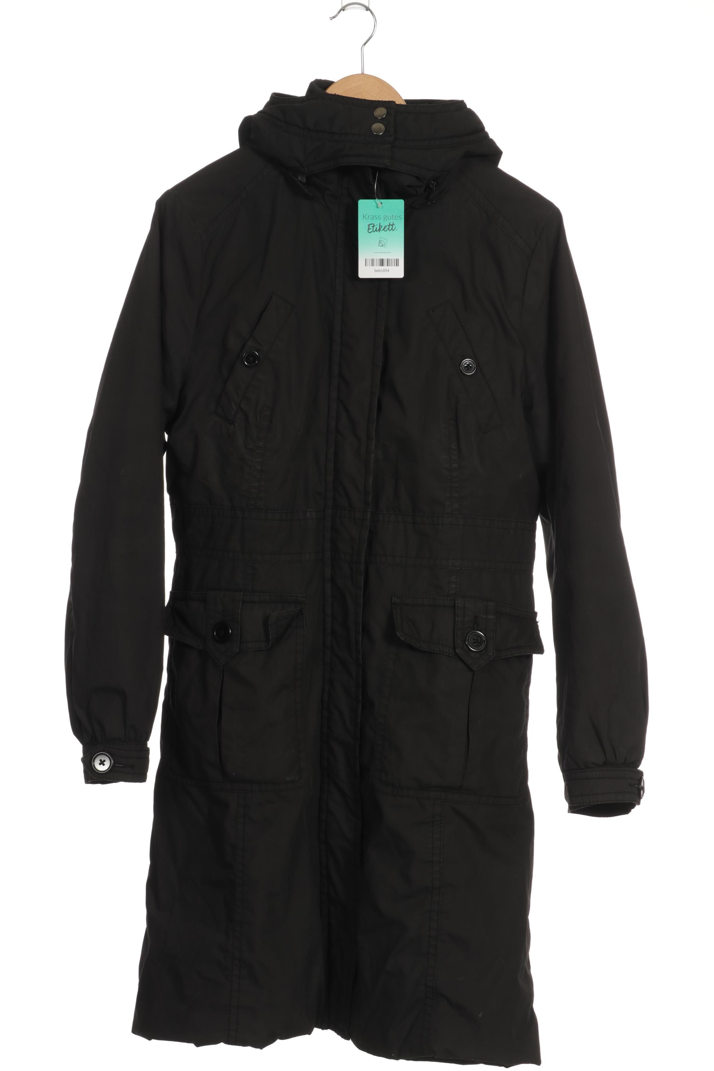 

H&M Damen Mantel, schwarz, Gr. 44