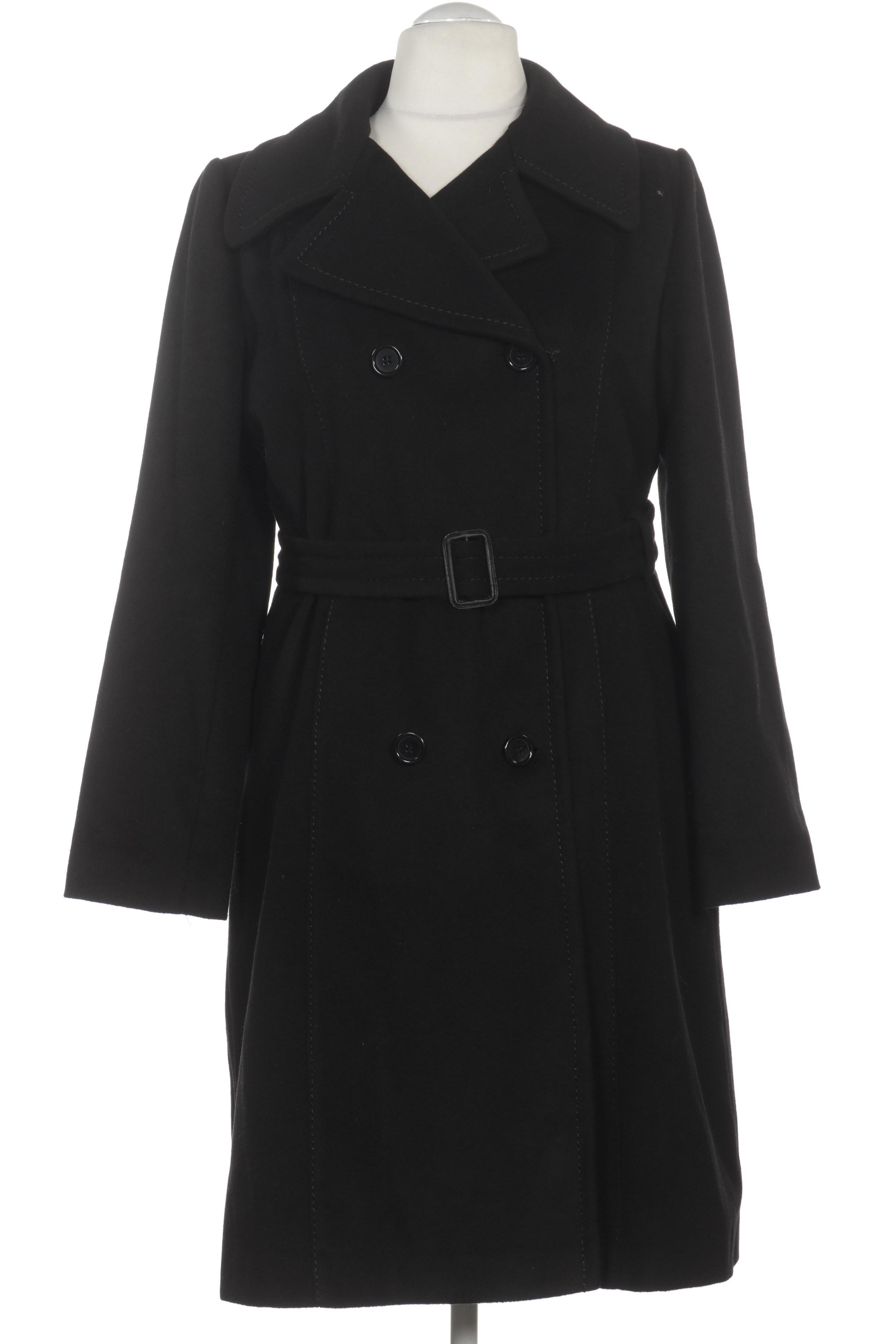 

H&M Damen Mantel, schwarz, Gr. 46