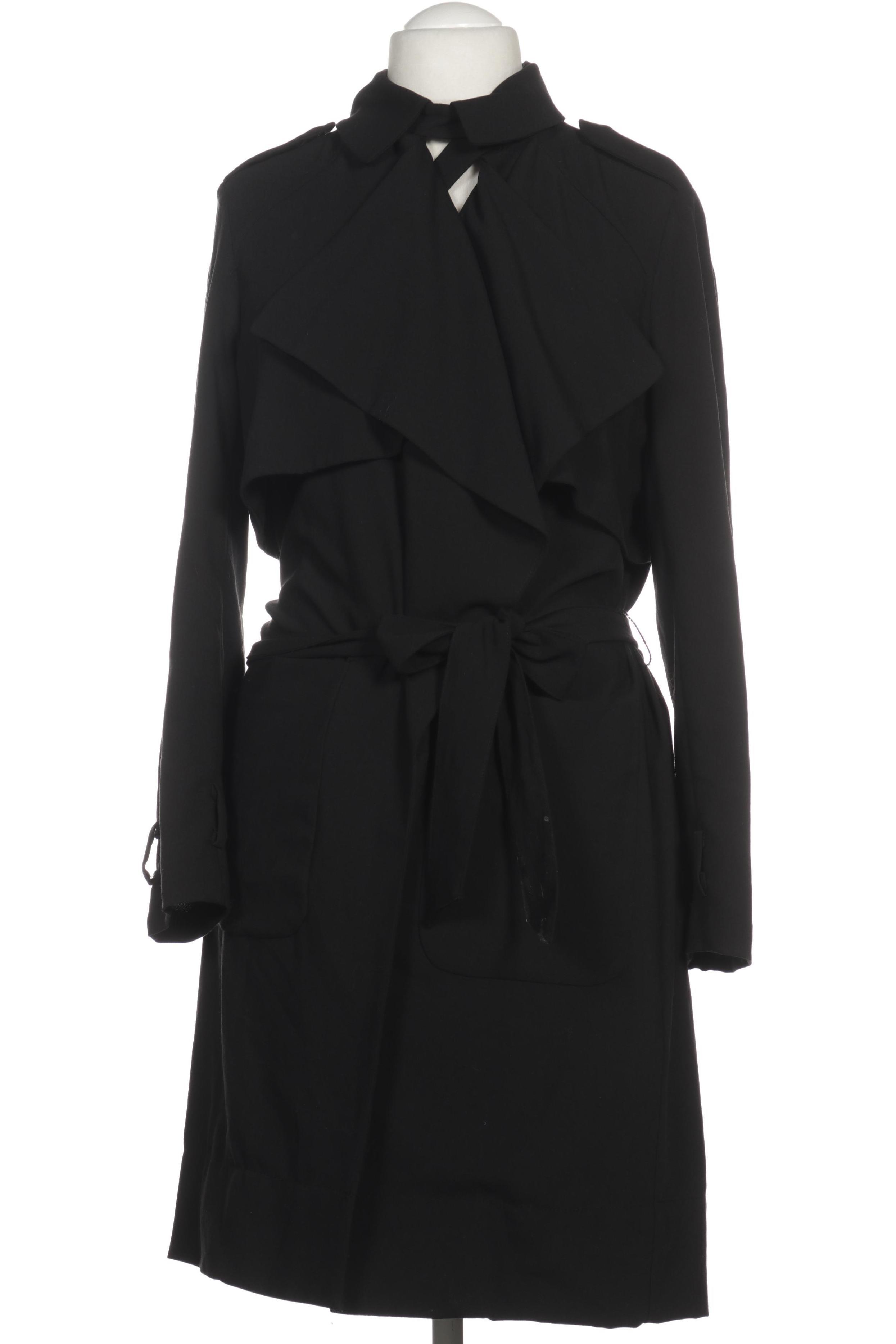 

H&M Damen Mantel, schwarz, Gr. 38