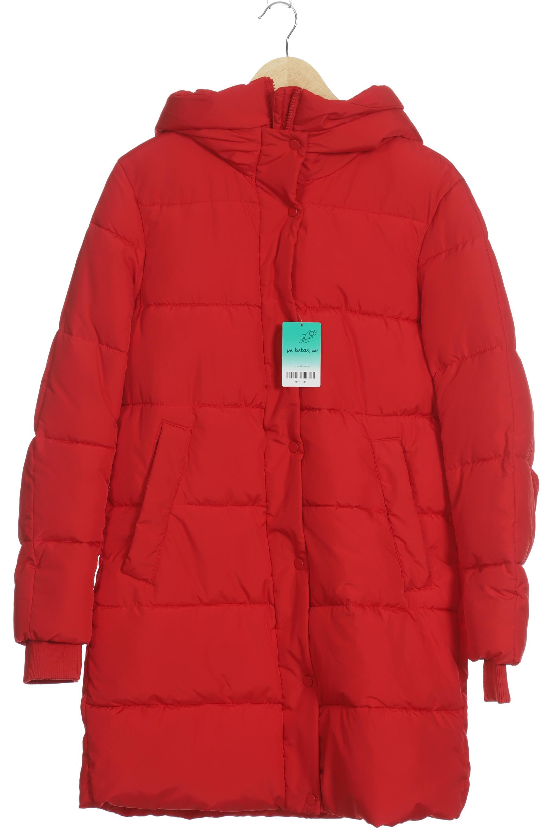 

H&M Damen Mantel, rot, Gr. 38