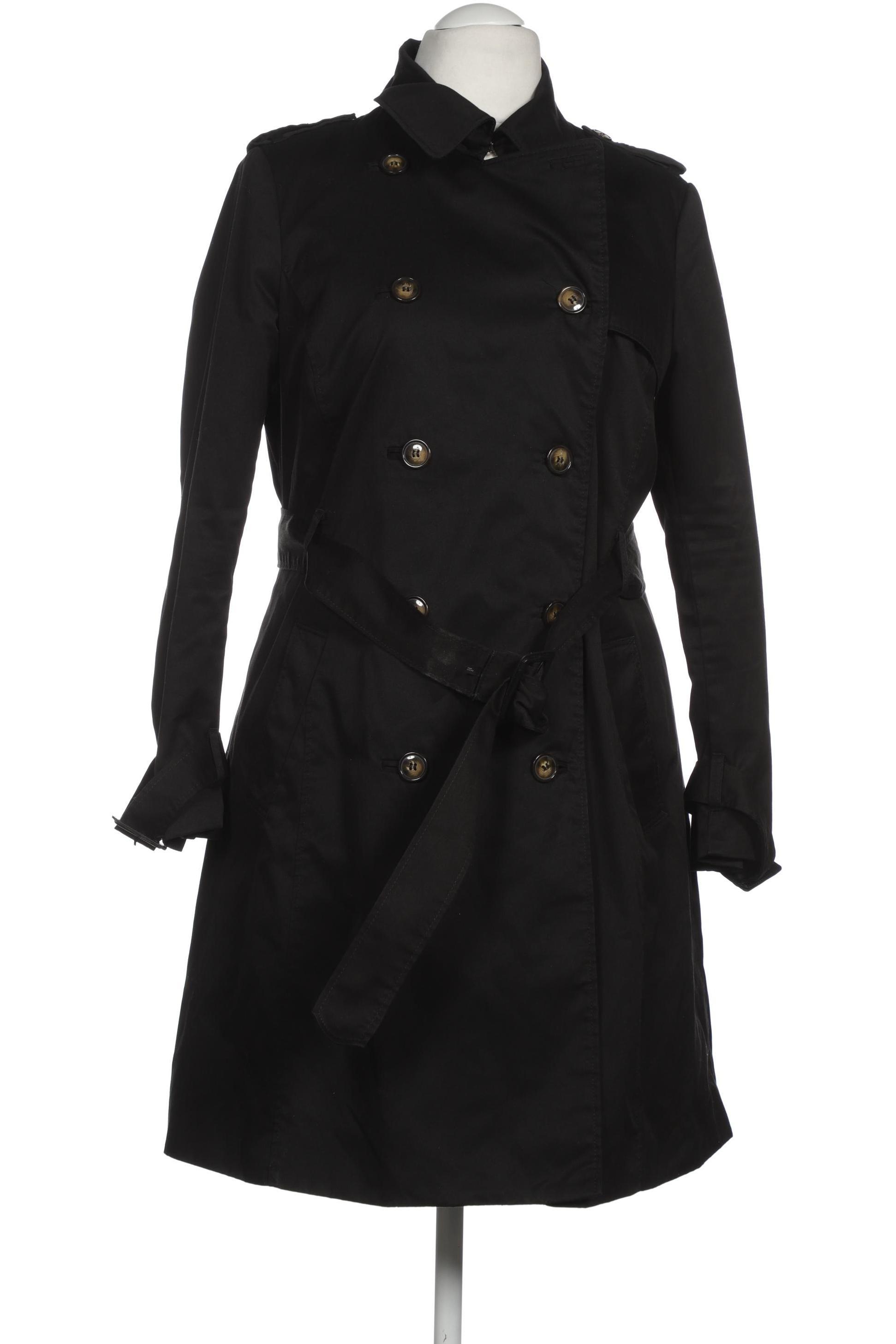 

H&M Damen Mantel, schwarz, Gr. 48