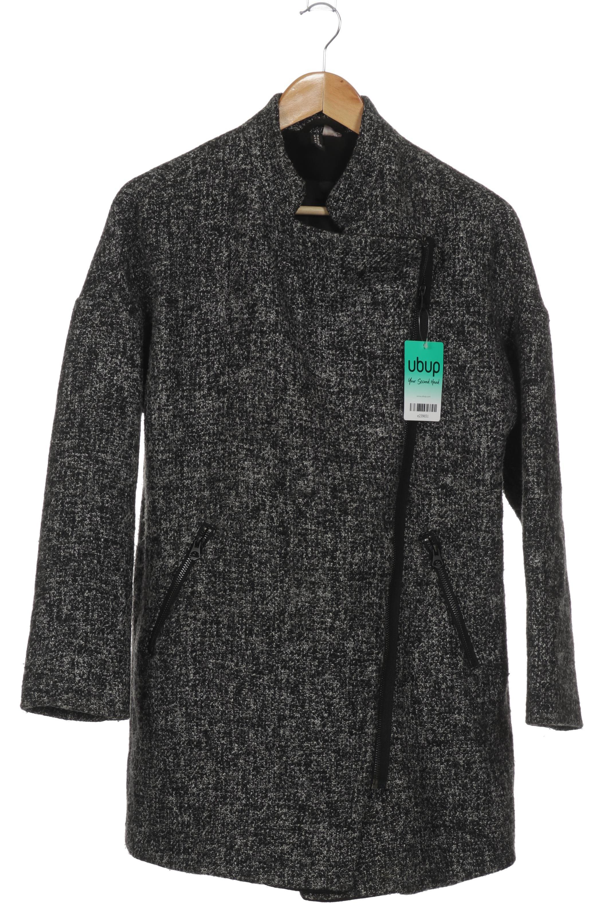

H&M Damen Mantel, grau, Gr. 36
