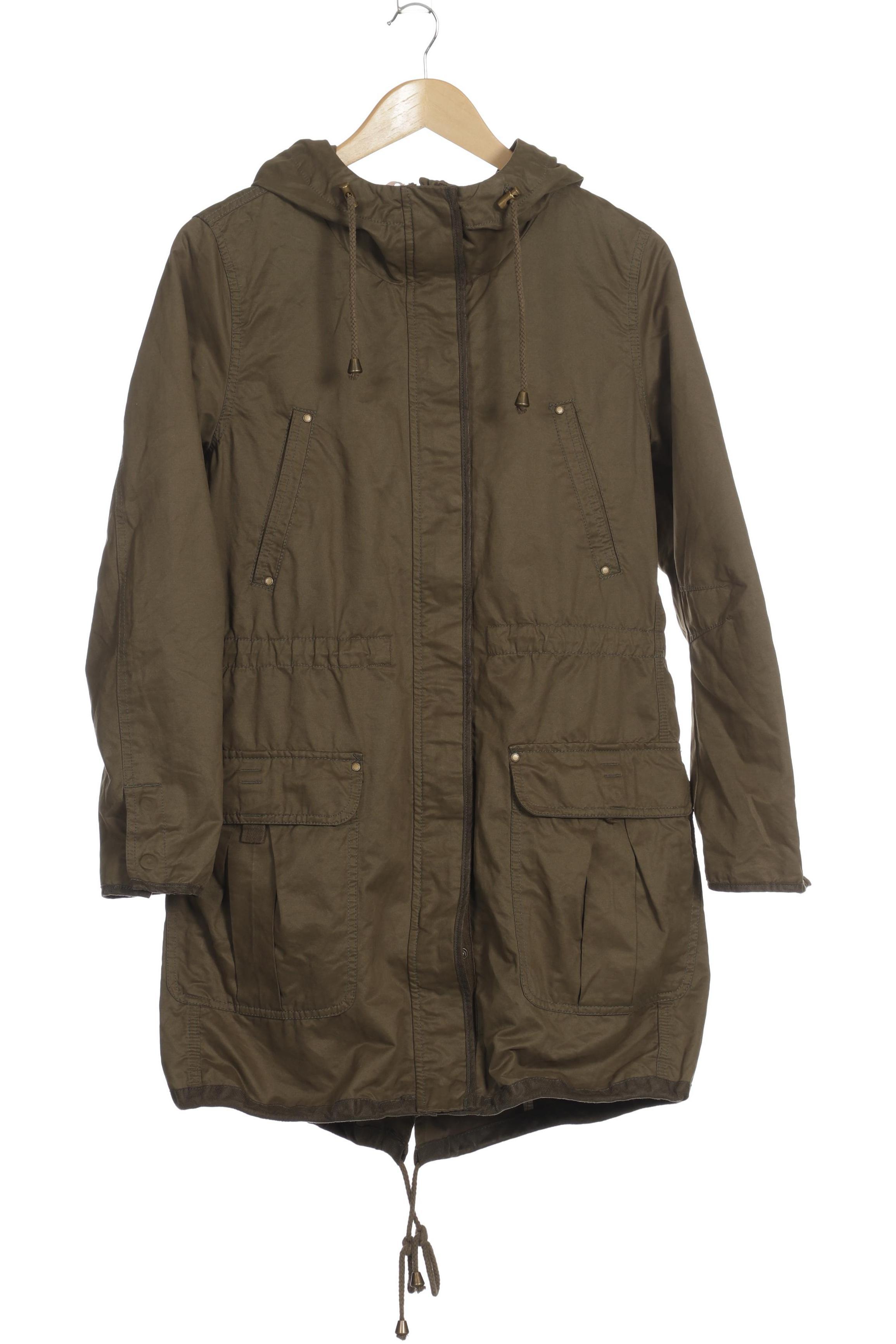 

H&M Damen Mantel, grün, Gr. 38