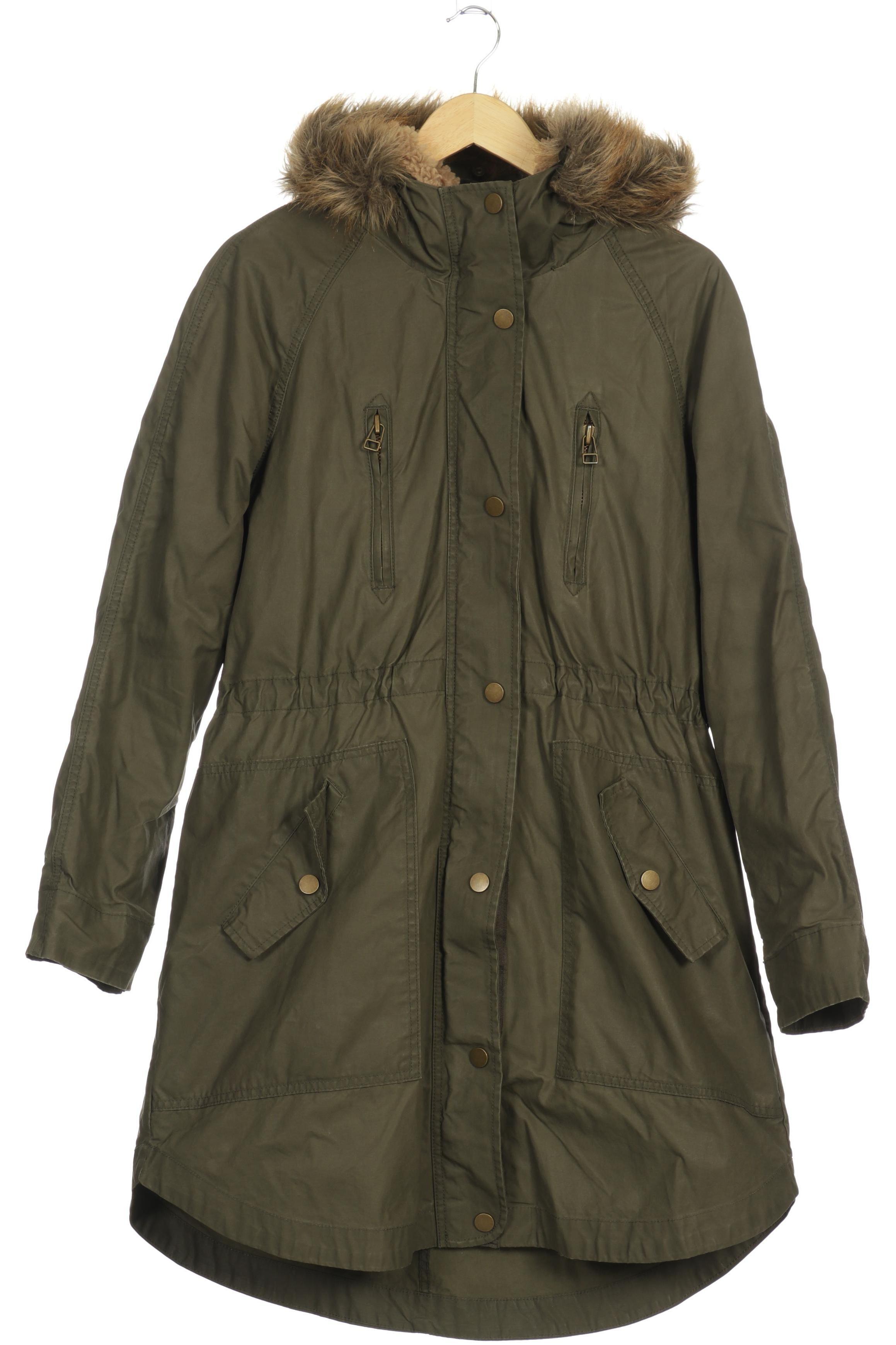 

H&M Damen Mantel, grün, Gr. 42