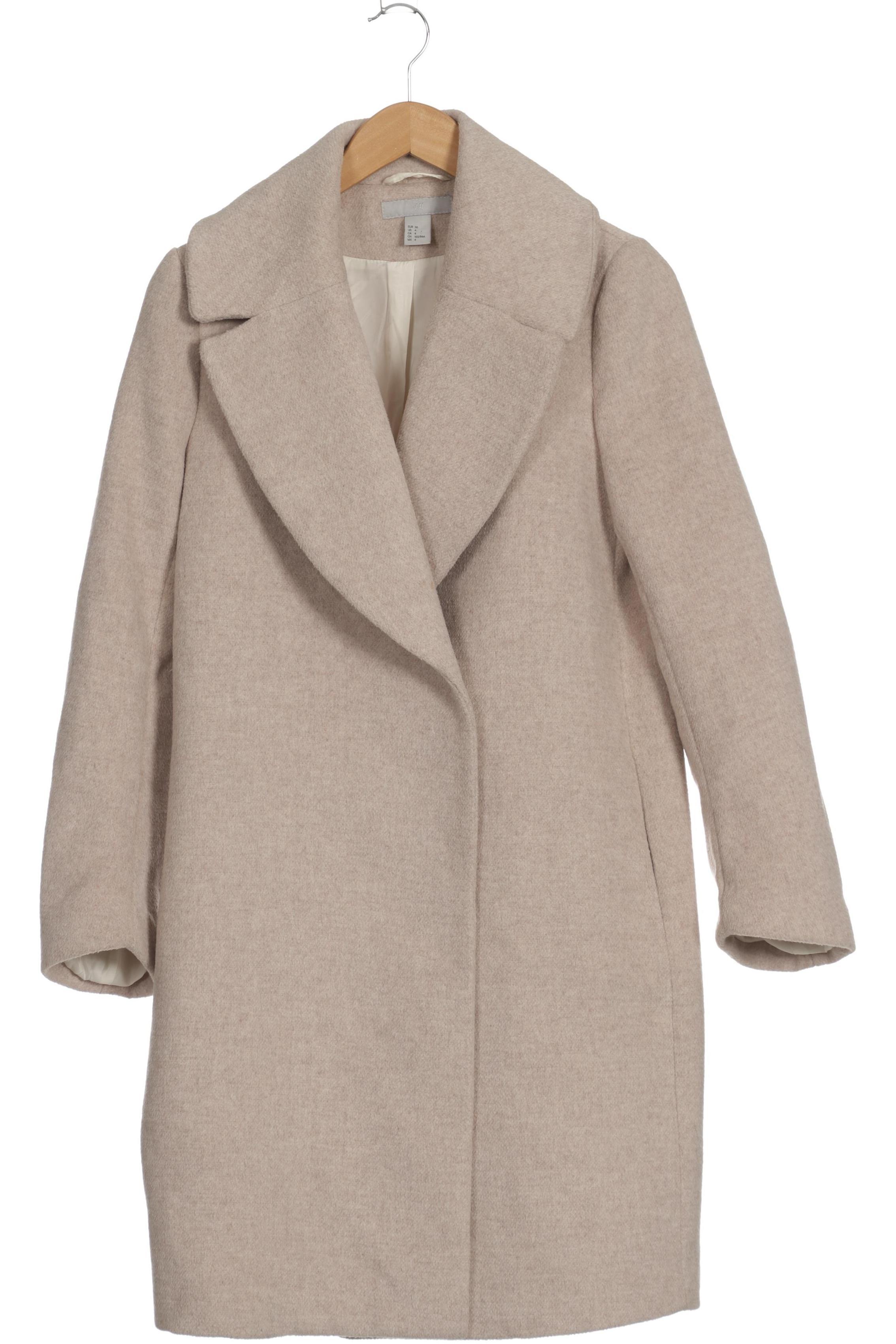 

H&M Damen Mantel, beige, Gr. 36