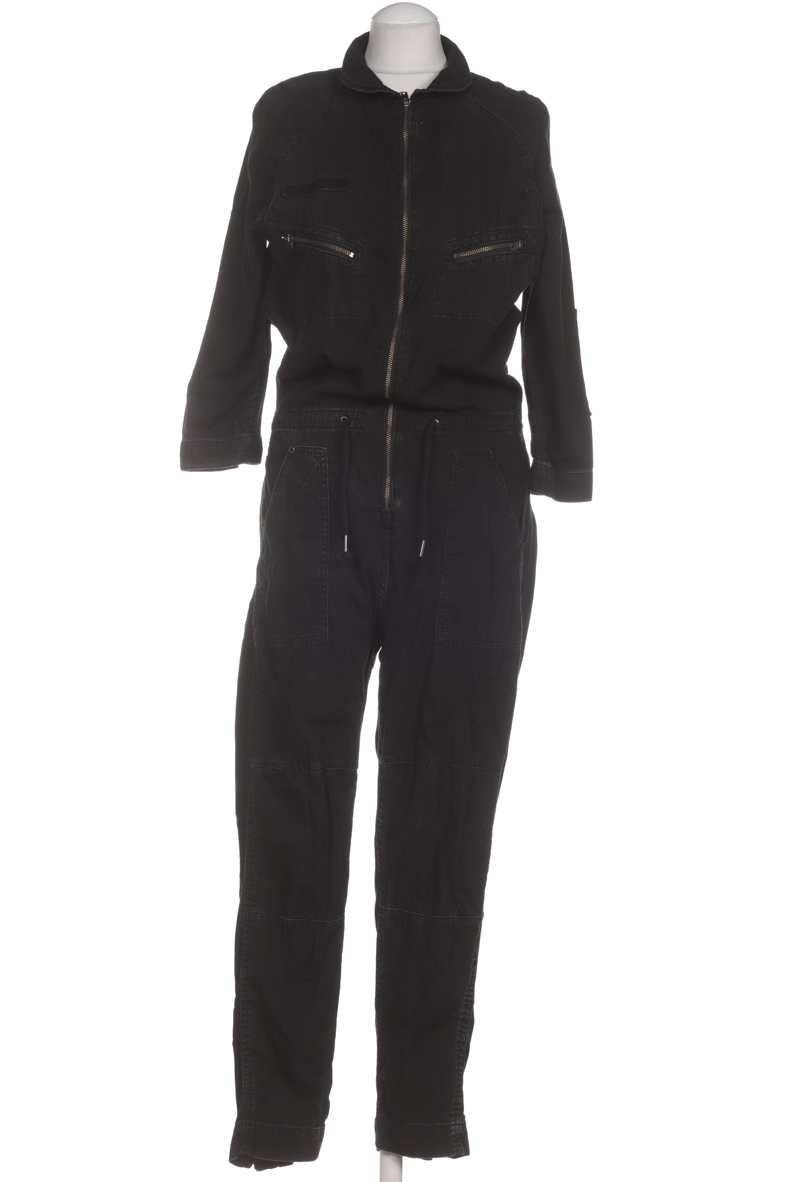 

H&M Damen Jumpsuit/Overall, schwarz, Gr. 38