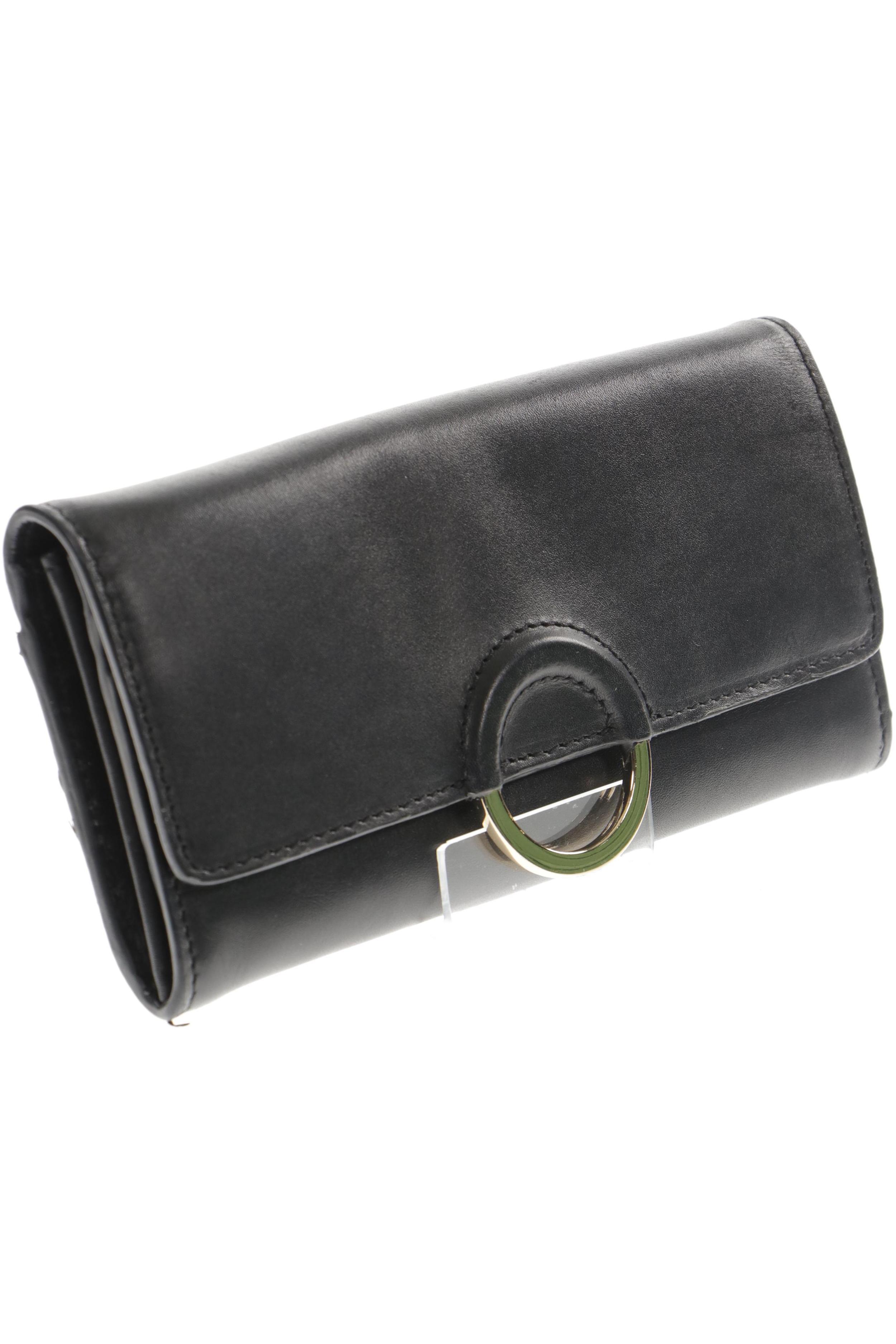 

H&M Damen Portemonnaie, schwarz, Gr.