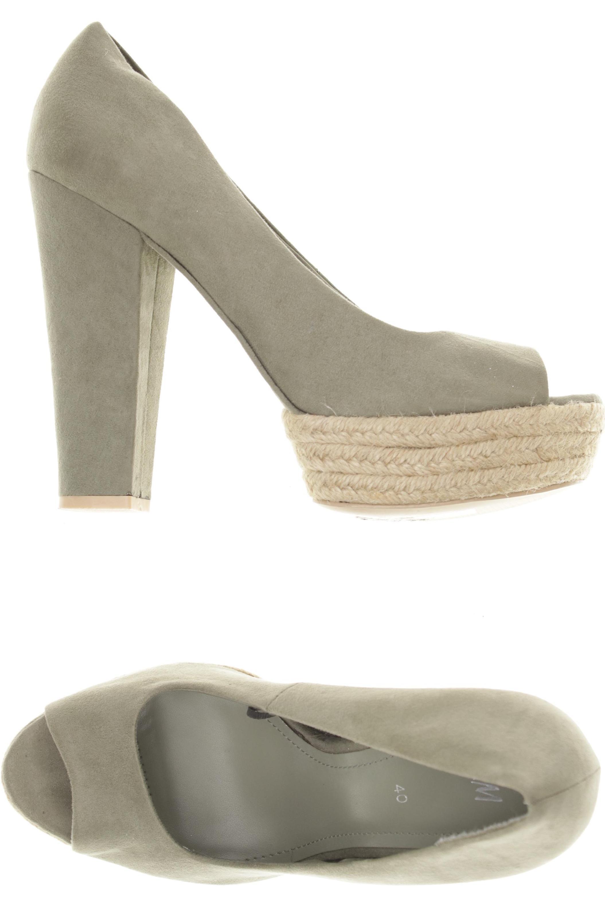 

H&M Damen Pumps, grün, Gr. 40