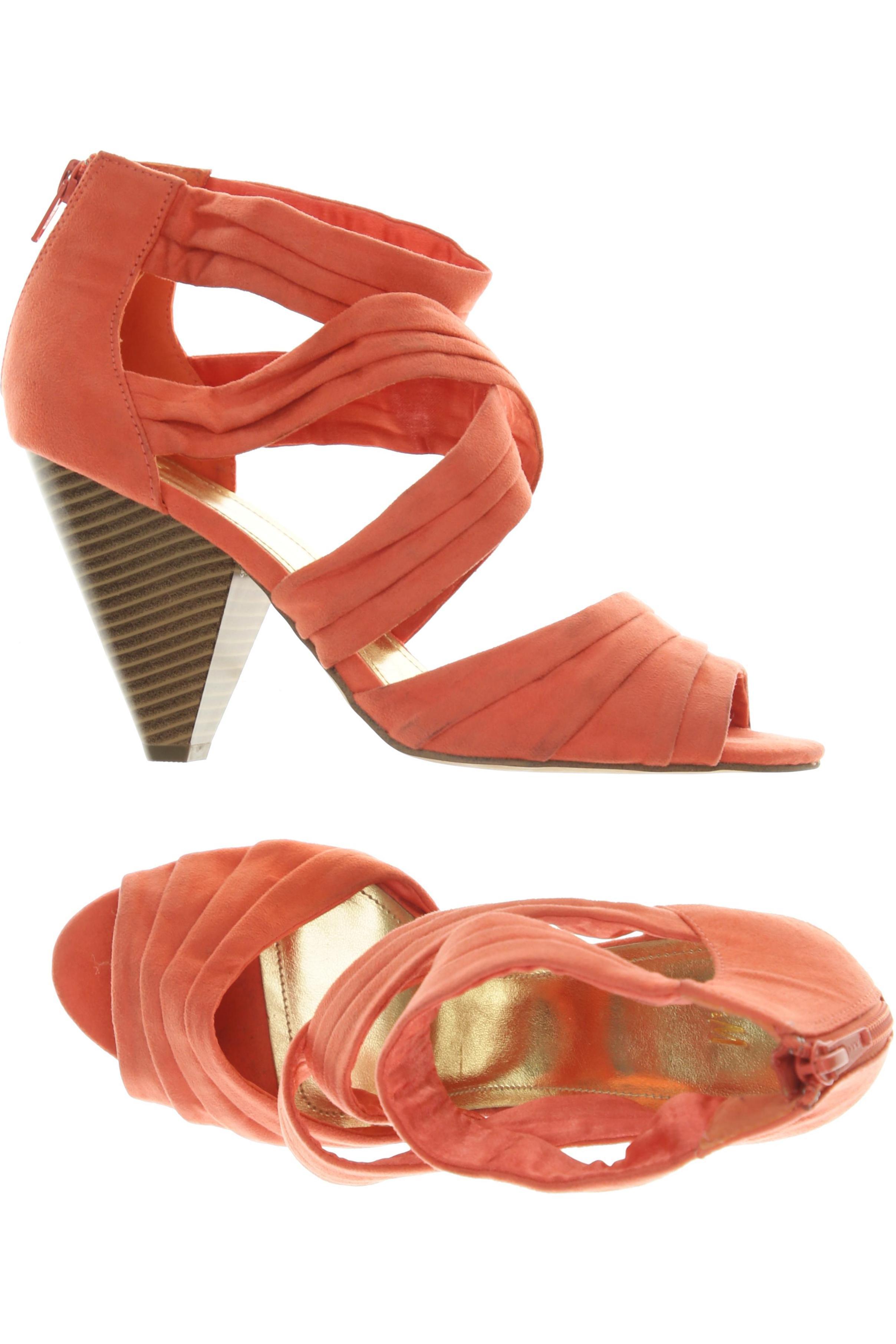 

H&M Damen Sandale, orange, Gr. 41