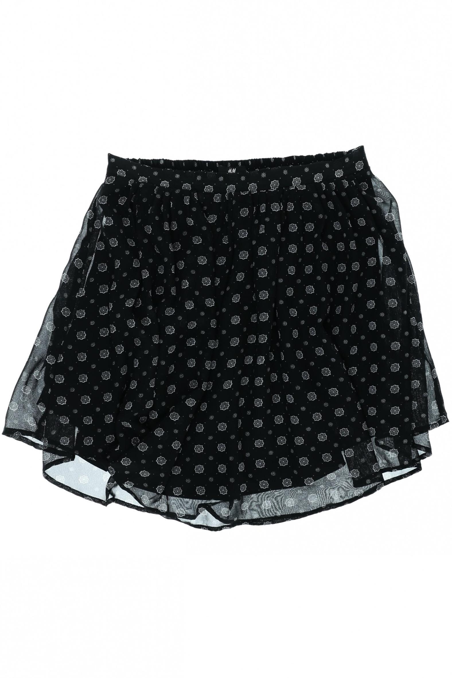 

H&M Damen Rock, schwarz, Gr.