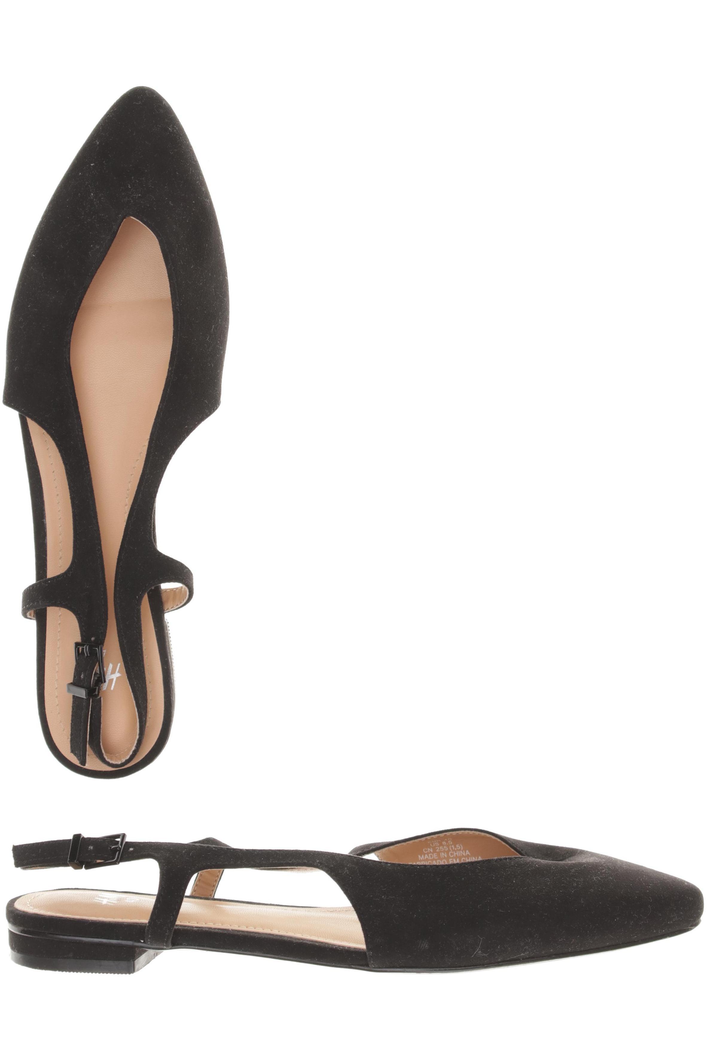 

H&M Damen Sandale, schwarz, Gr. 40