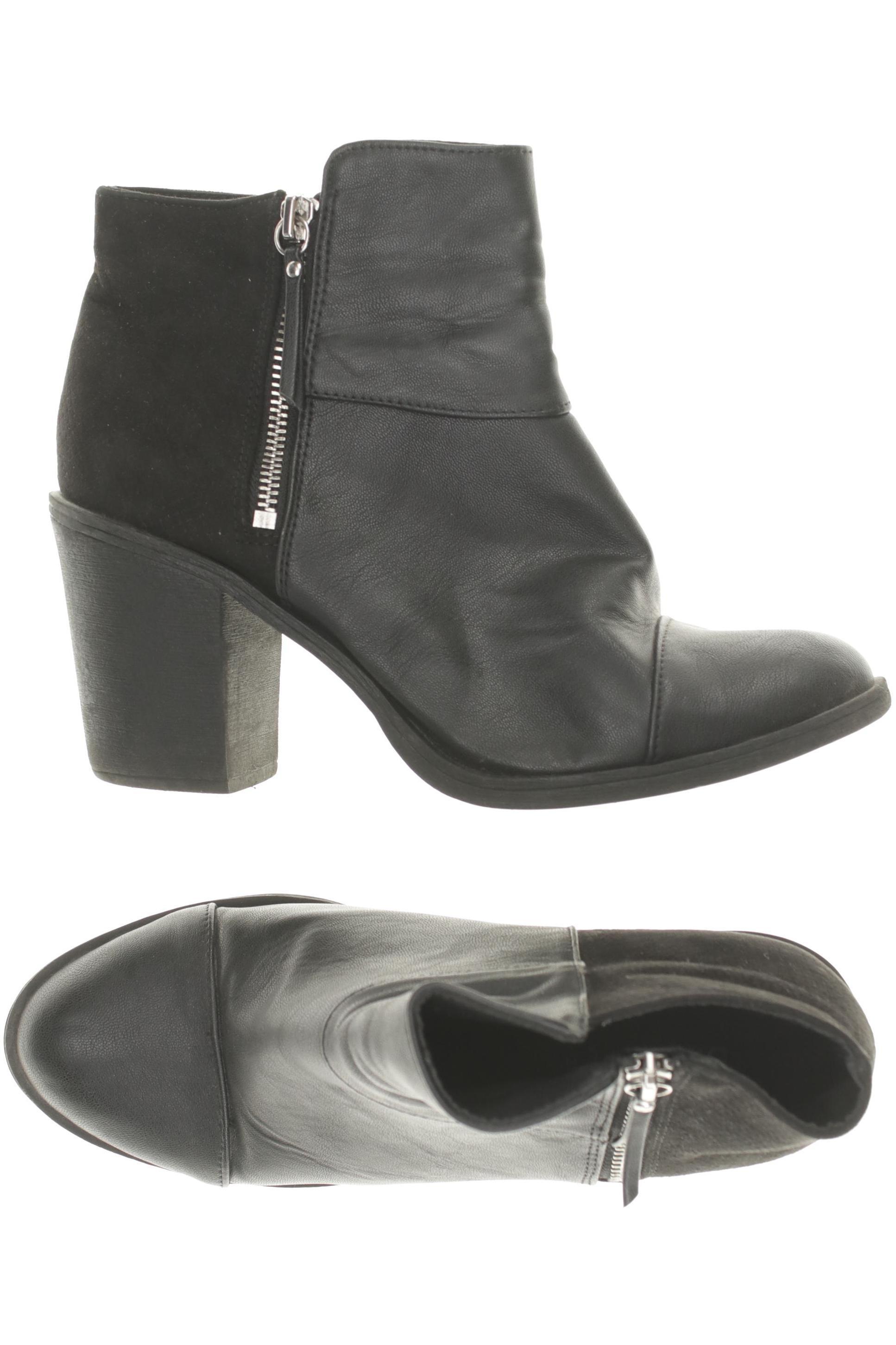 

H&M Damen Stiefelette, schwarz, Gr. 39