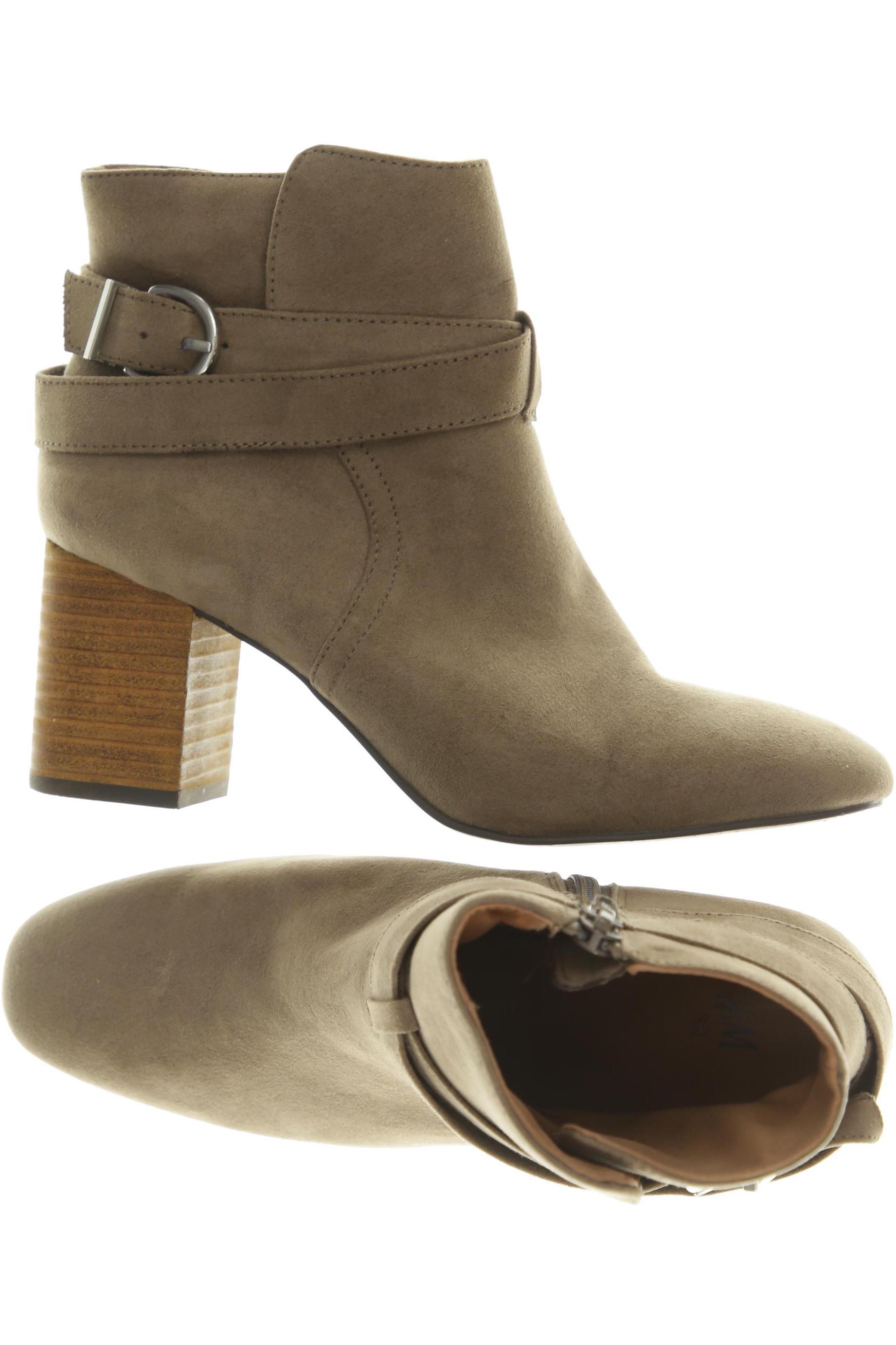 

H&M Damen Stiefelette, beige, Gr. 38