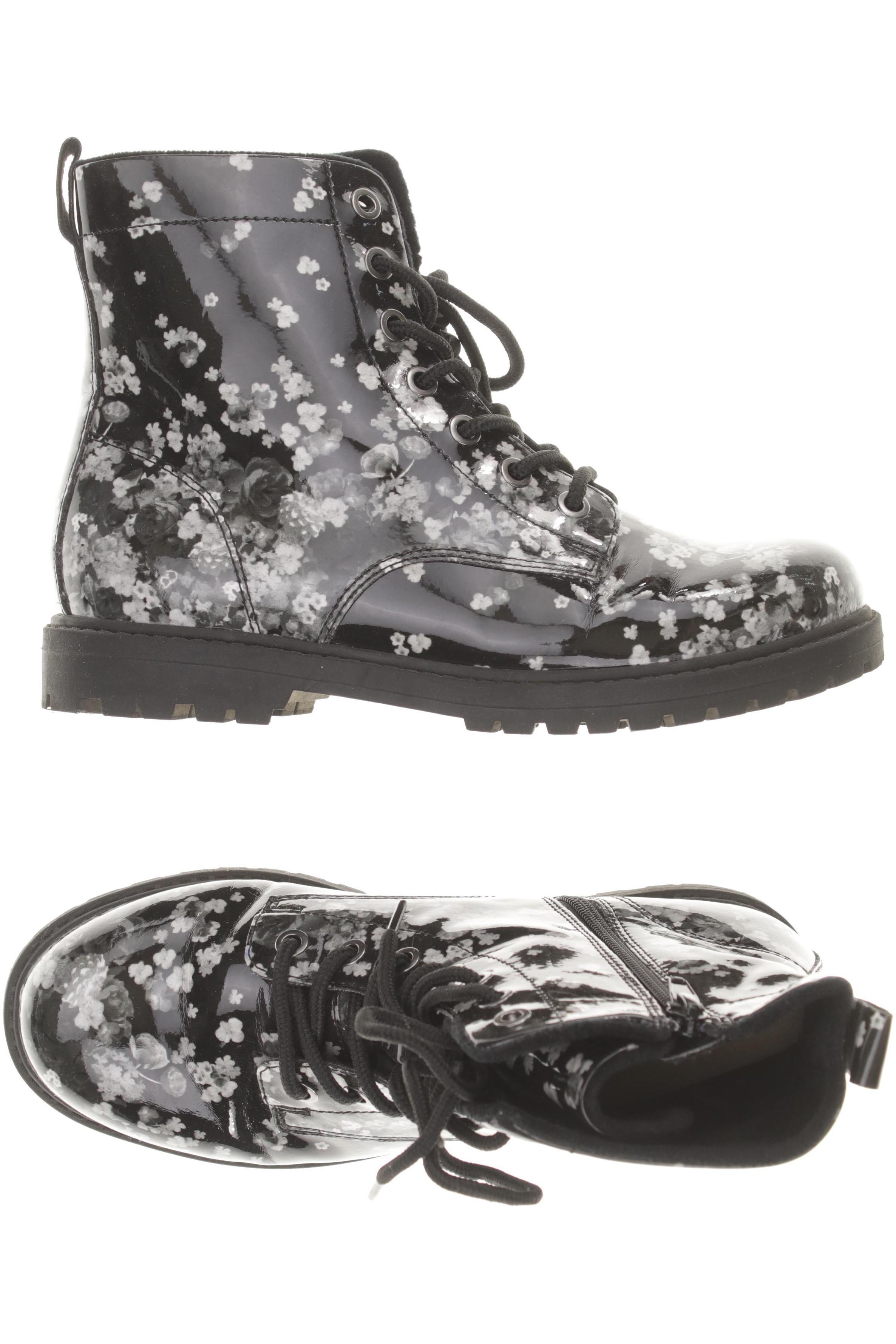 

H&M Damen Stiefelette, schwarz, Gr. 36