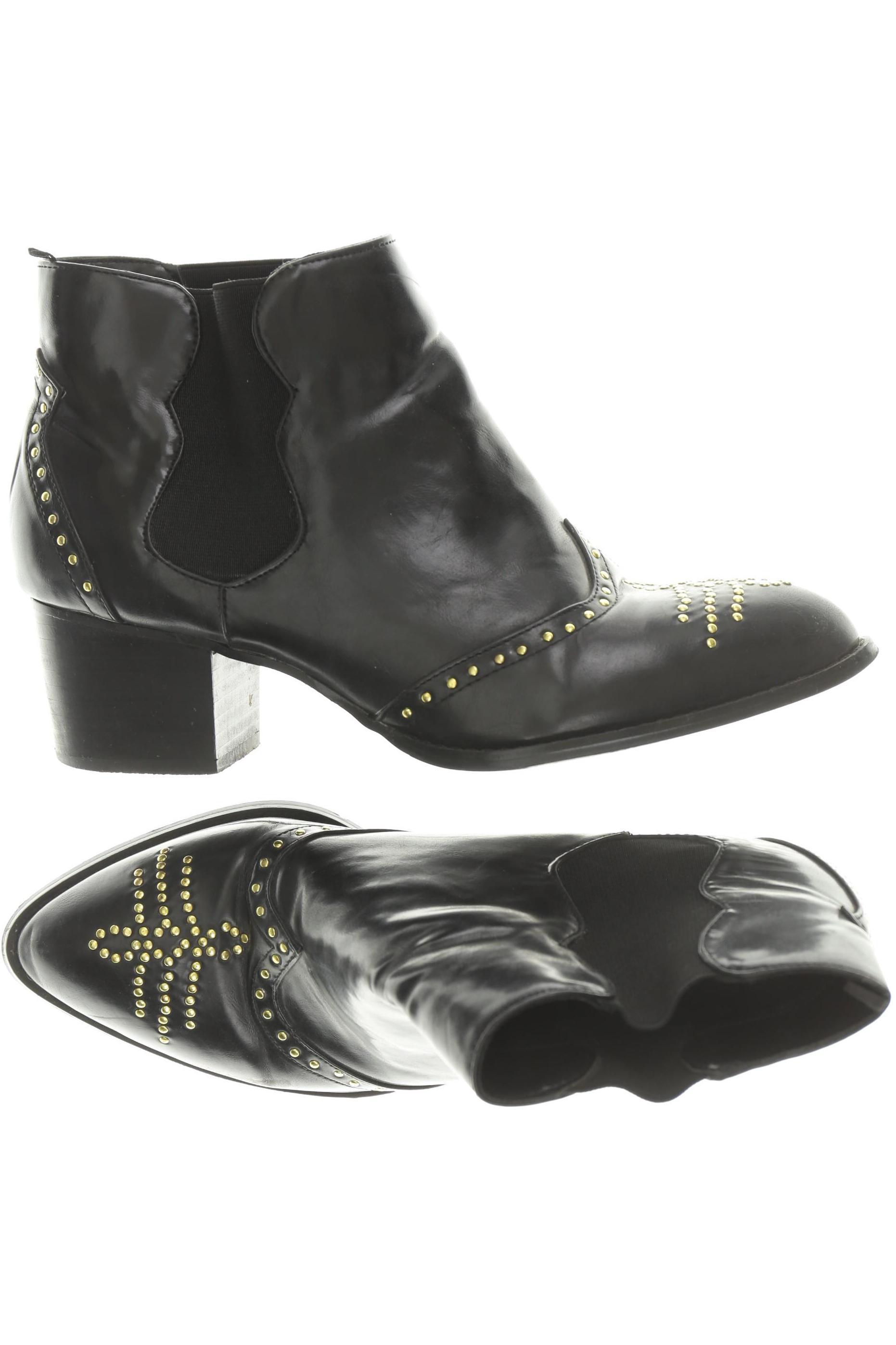 

H&M Damen Stiefelette, schwarz, Gr. 40