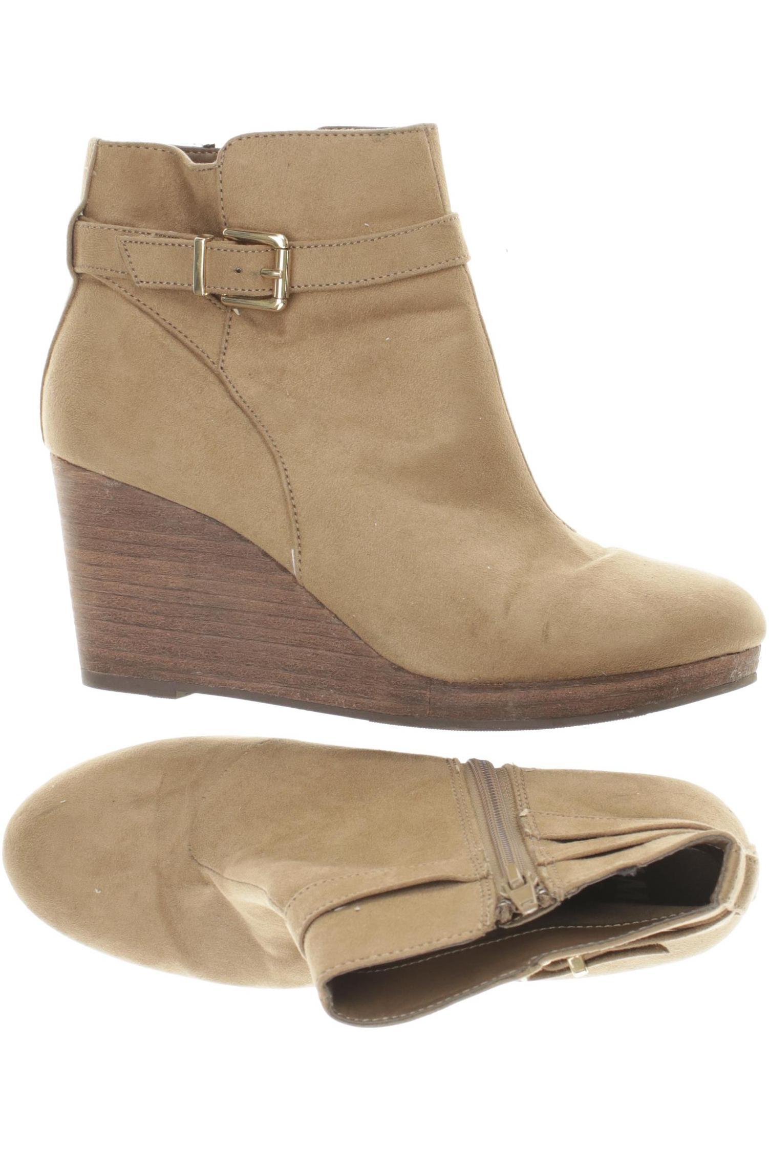 

H&M Damen Stiefelette, braun, Gr. 37