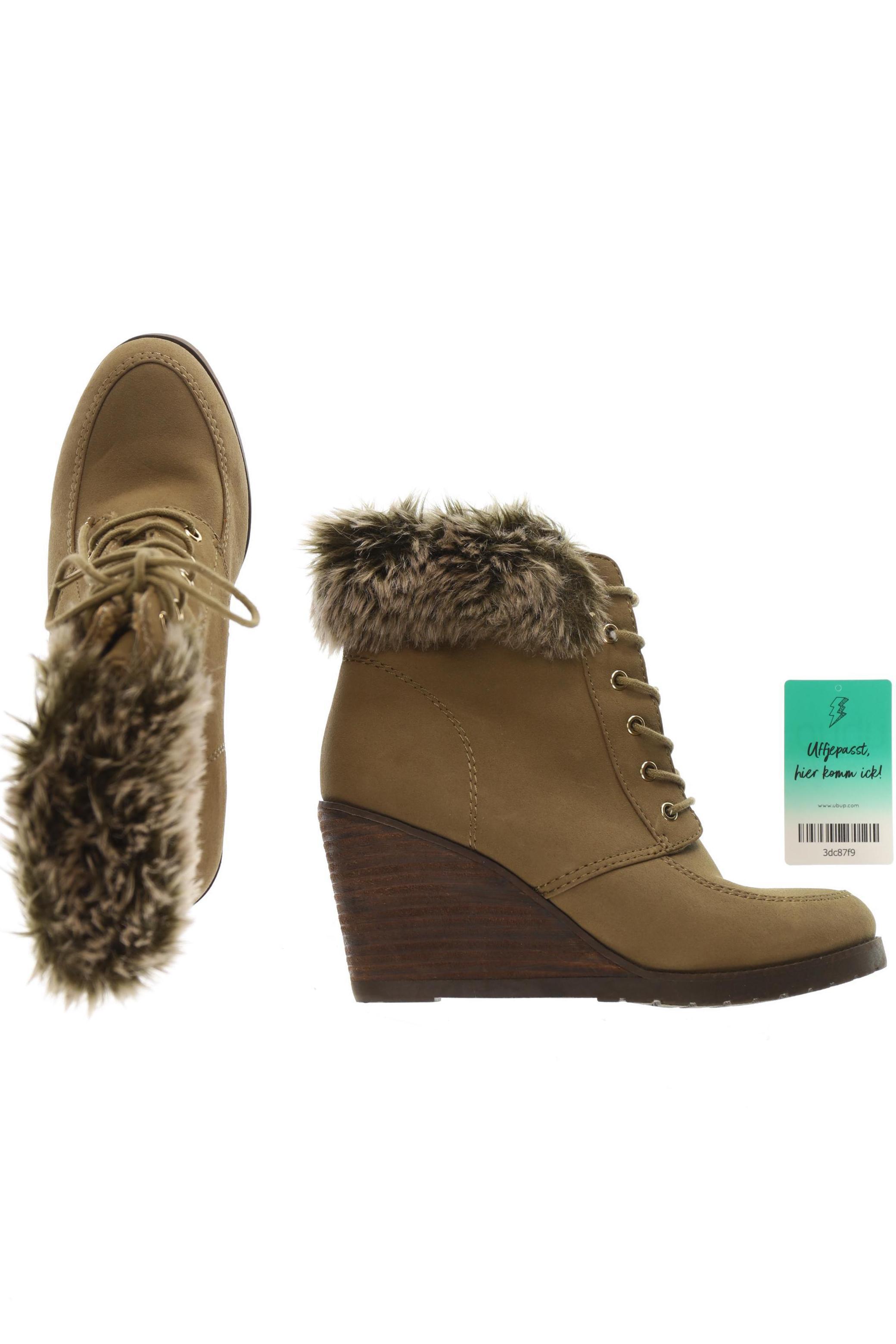 

H&M Damen Stiefelette, braun, Gr. 39