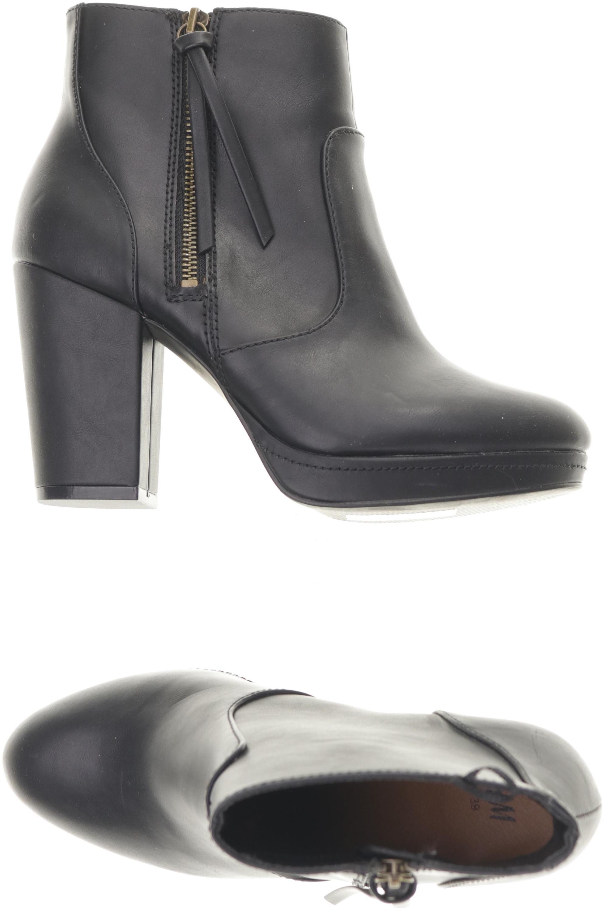 

H&M Damen Stiefelette, schwarz, Gr. 39