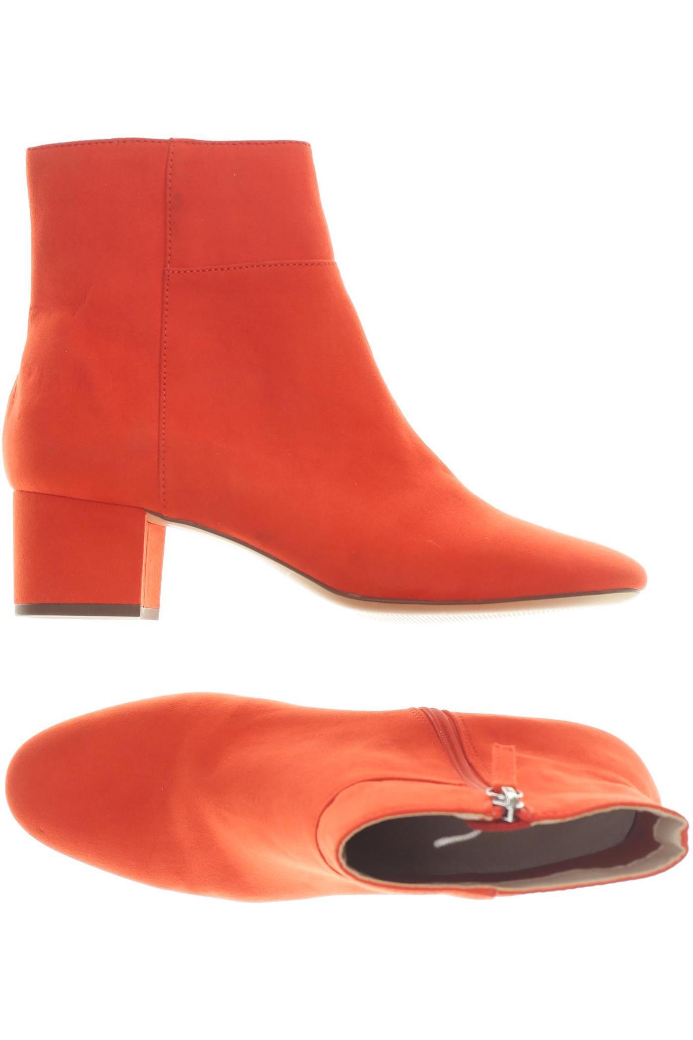 

H&M Damen Stiefelette, rot, Gr. 42