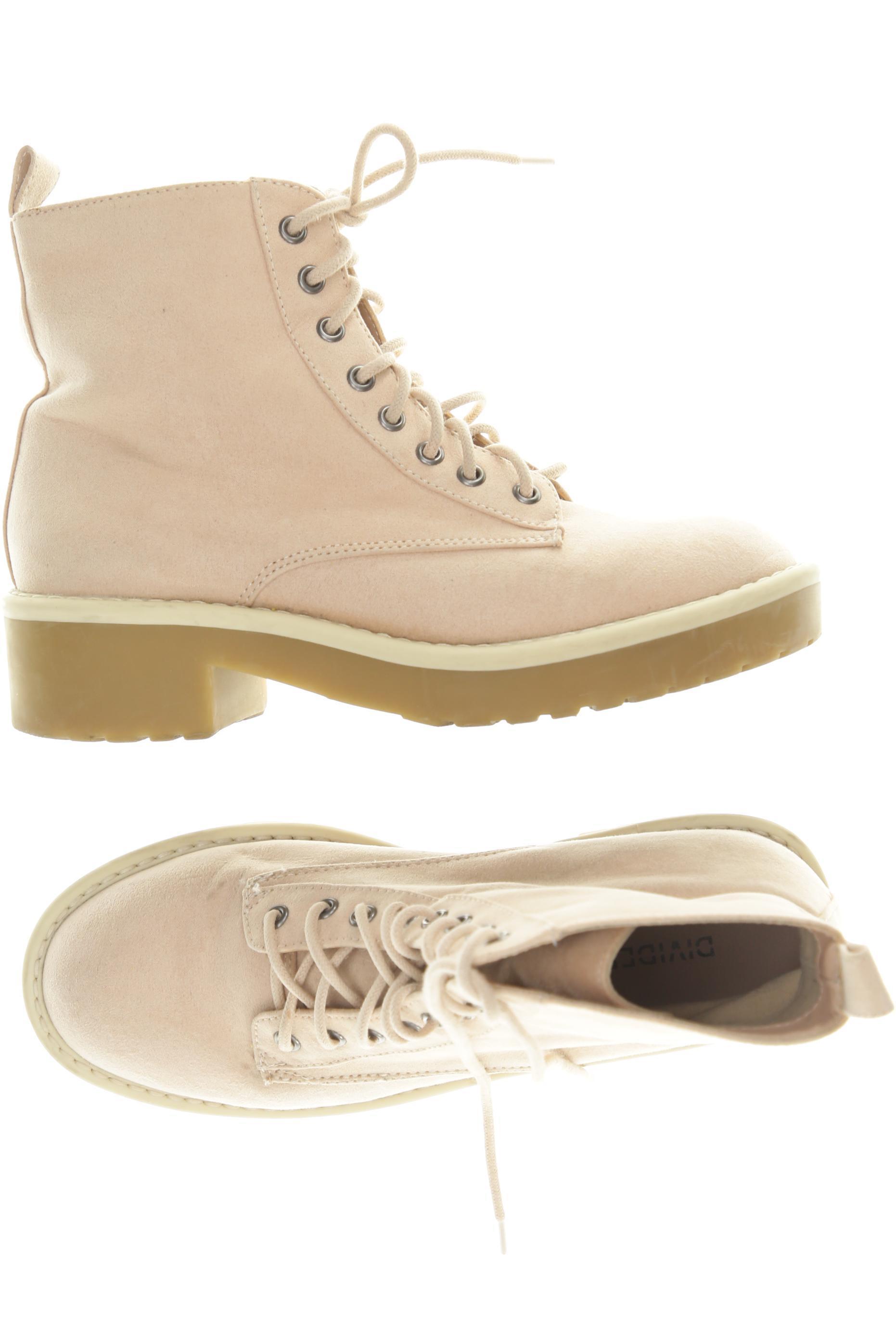 

H&M Damen Stiefelette, pink, Gr. 37