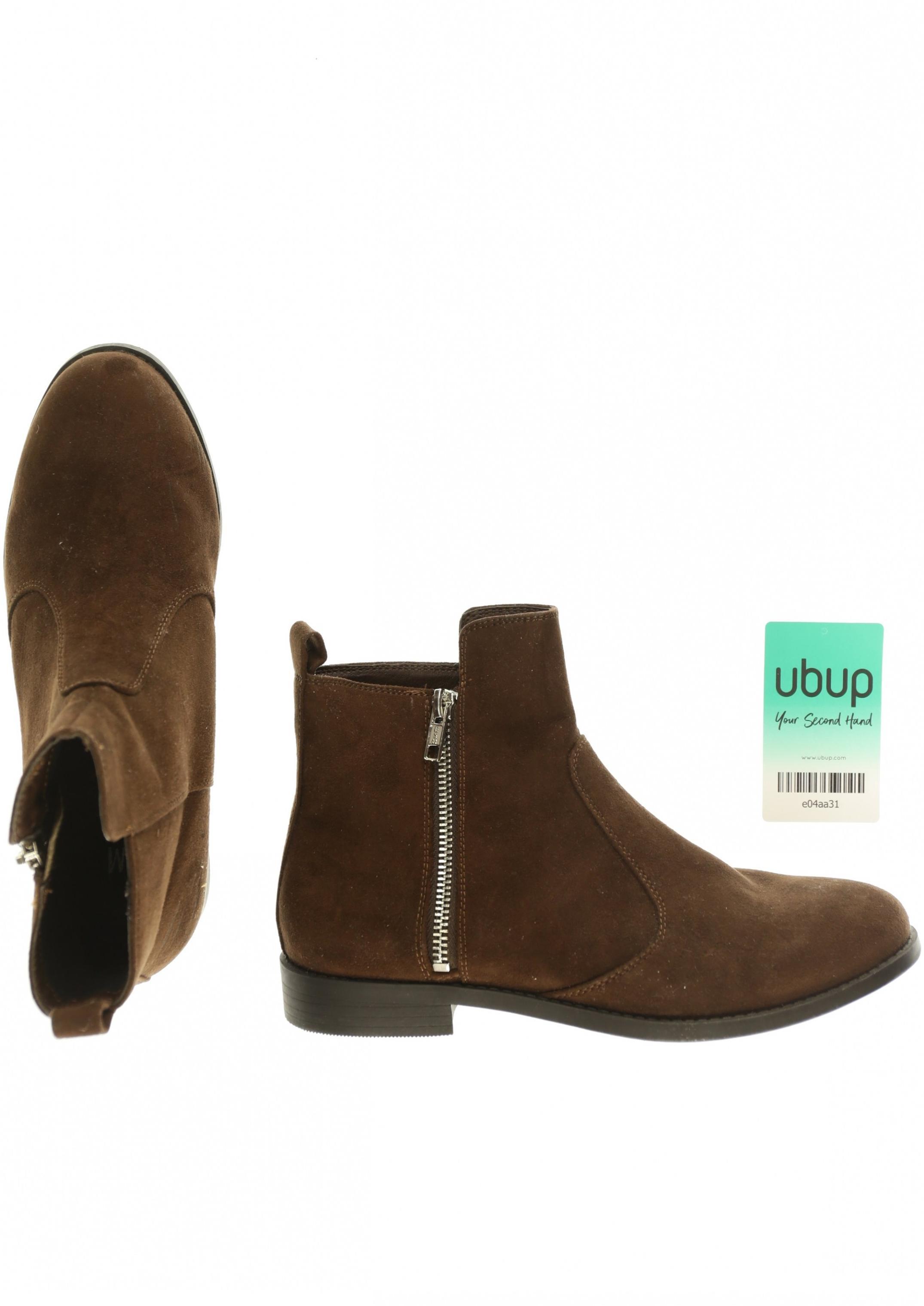 

H&M Damen Stiefelette, braun, Gr. 37