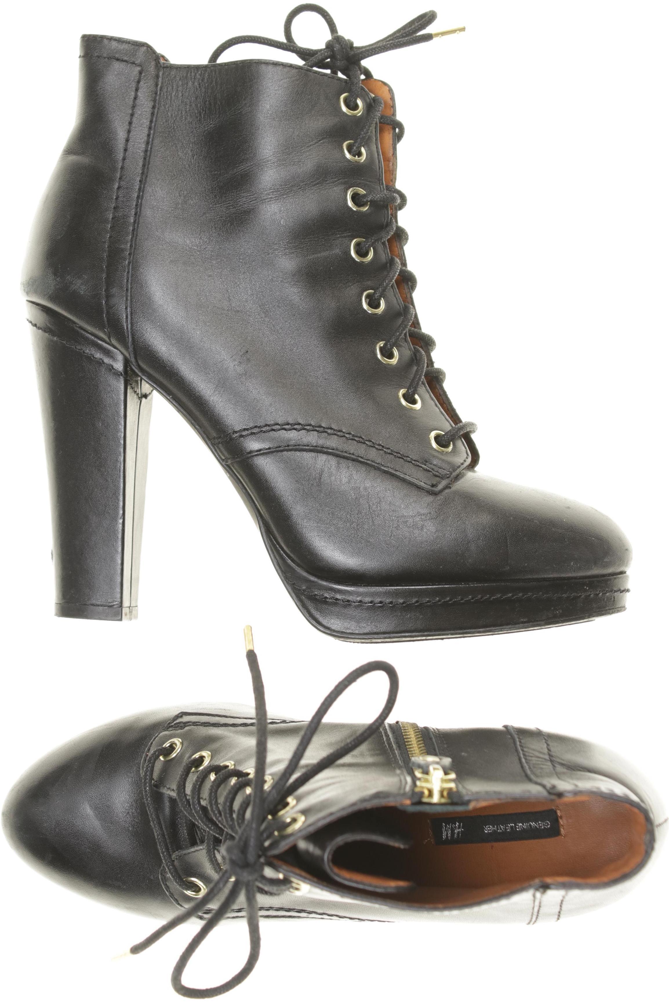 

H&M Damen Stiefelette, schwarz, Gr. 40