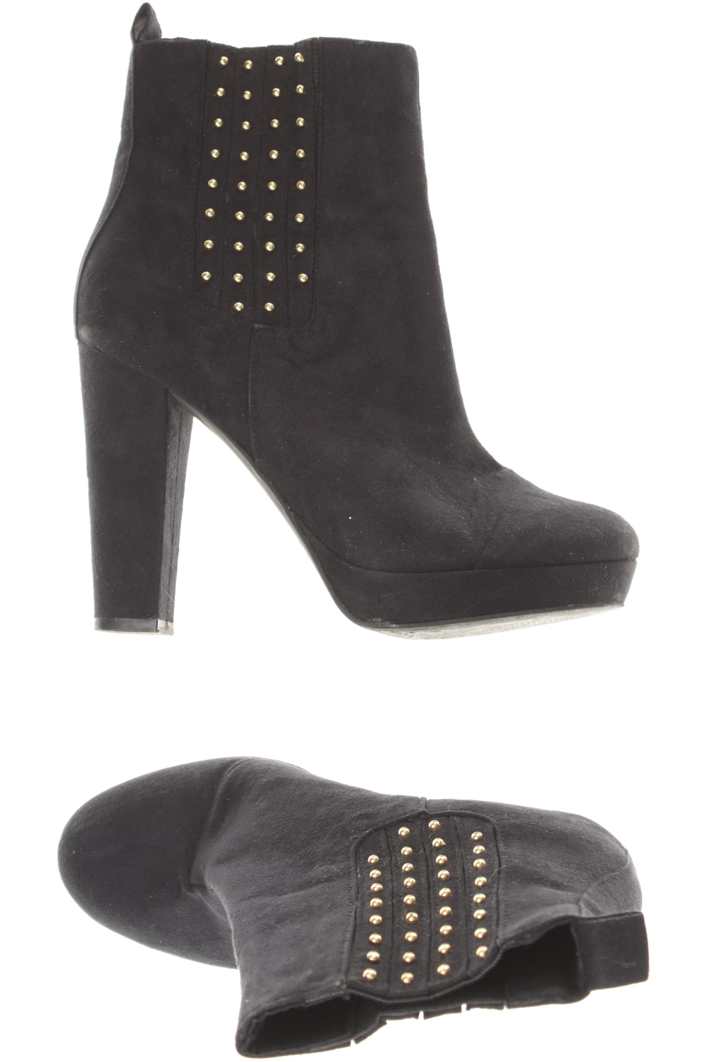 

H&M Damen Stiefelette, schwarz, Gr. 37