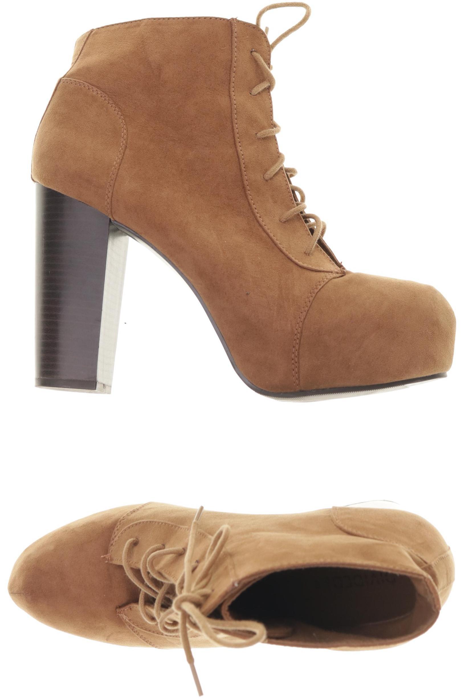 

H&M Damen Stiefelette, braun, Gr. 40
