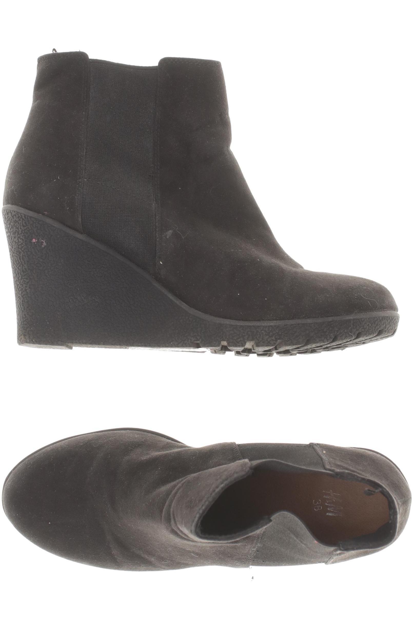 

H&M Damen Stiefelette, schwarz, Gr. 38