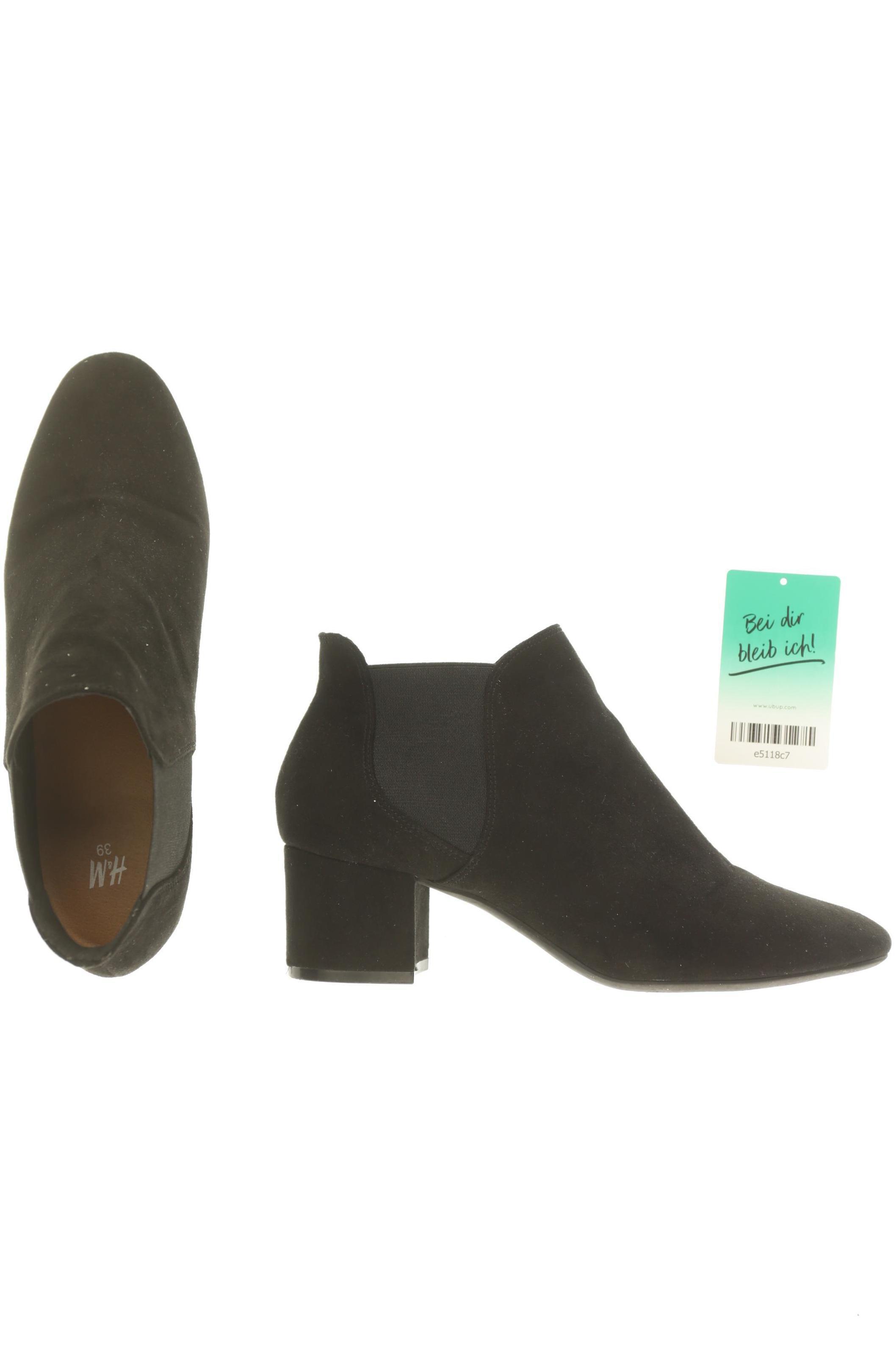 

H&M Damen Stiefelette, schwarz, Gr. 39