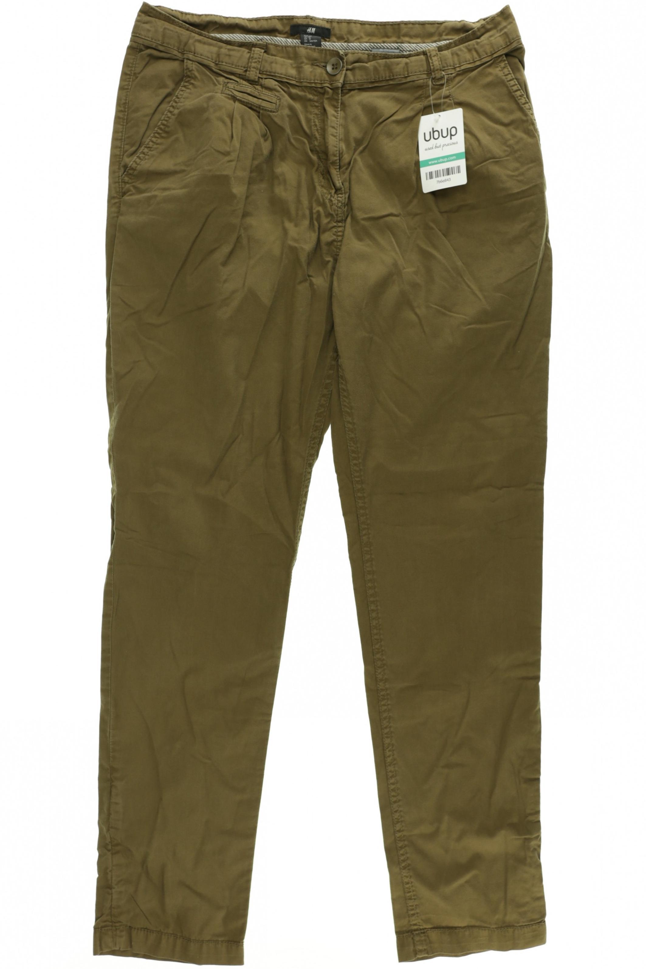 

H&M Damen Stoffhose, braun, Gr. 38