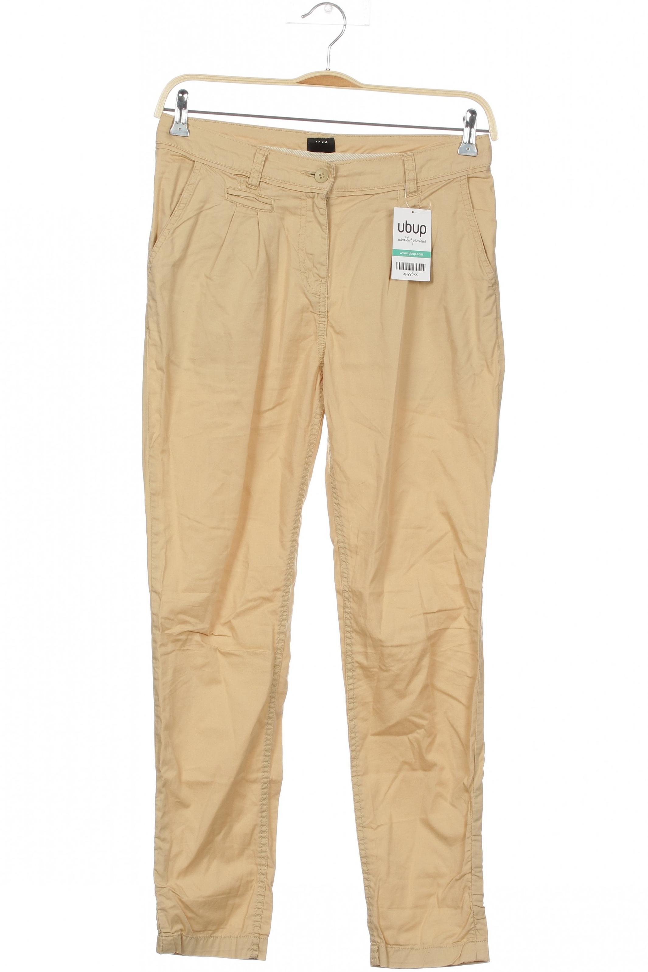

H&M Damen Stoffhose, beige, Gr. 34