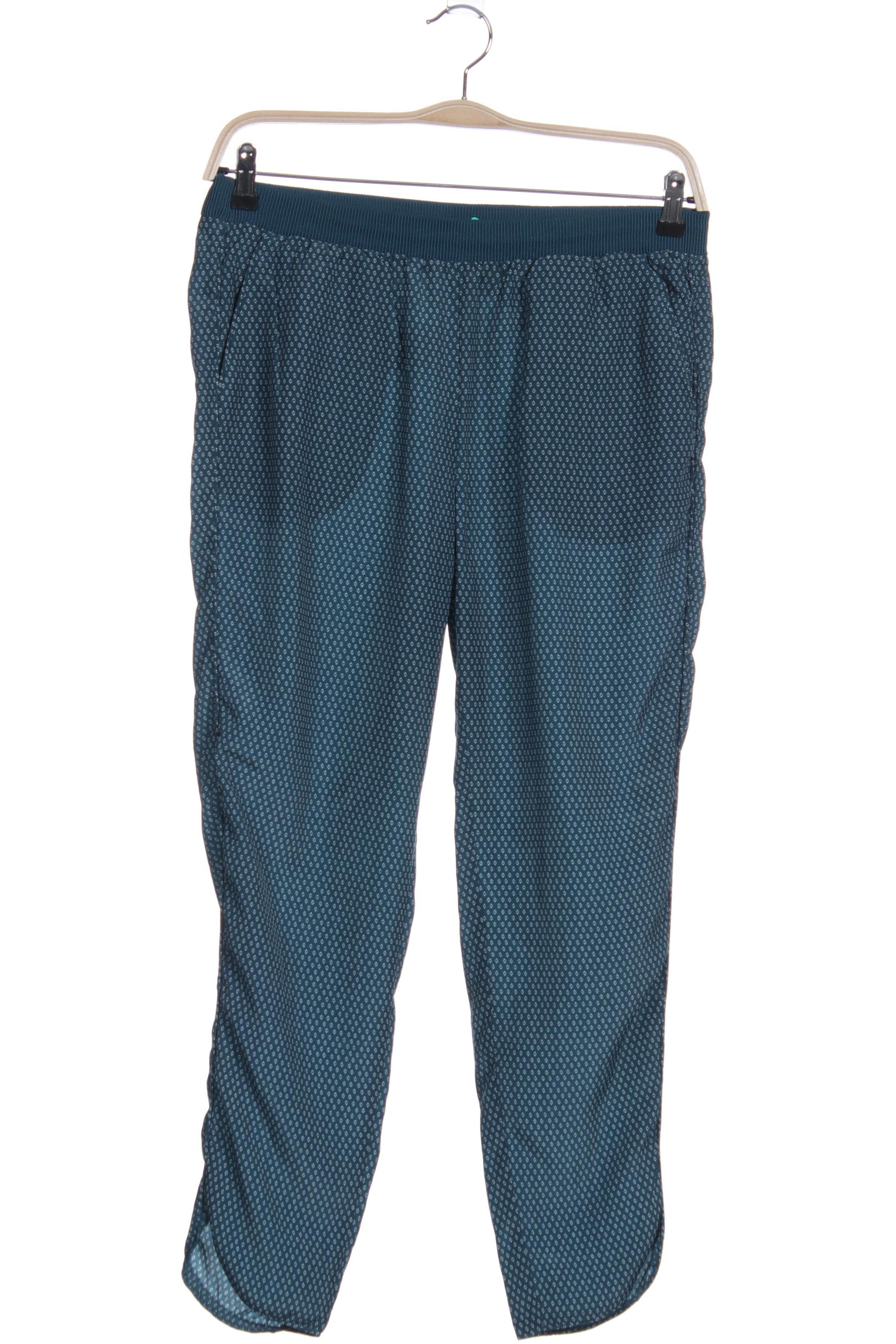 

H&M Damen Stoffhose, türkis, Gr. 44