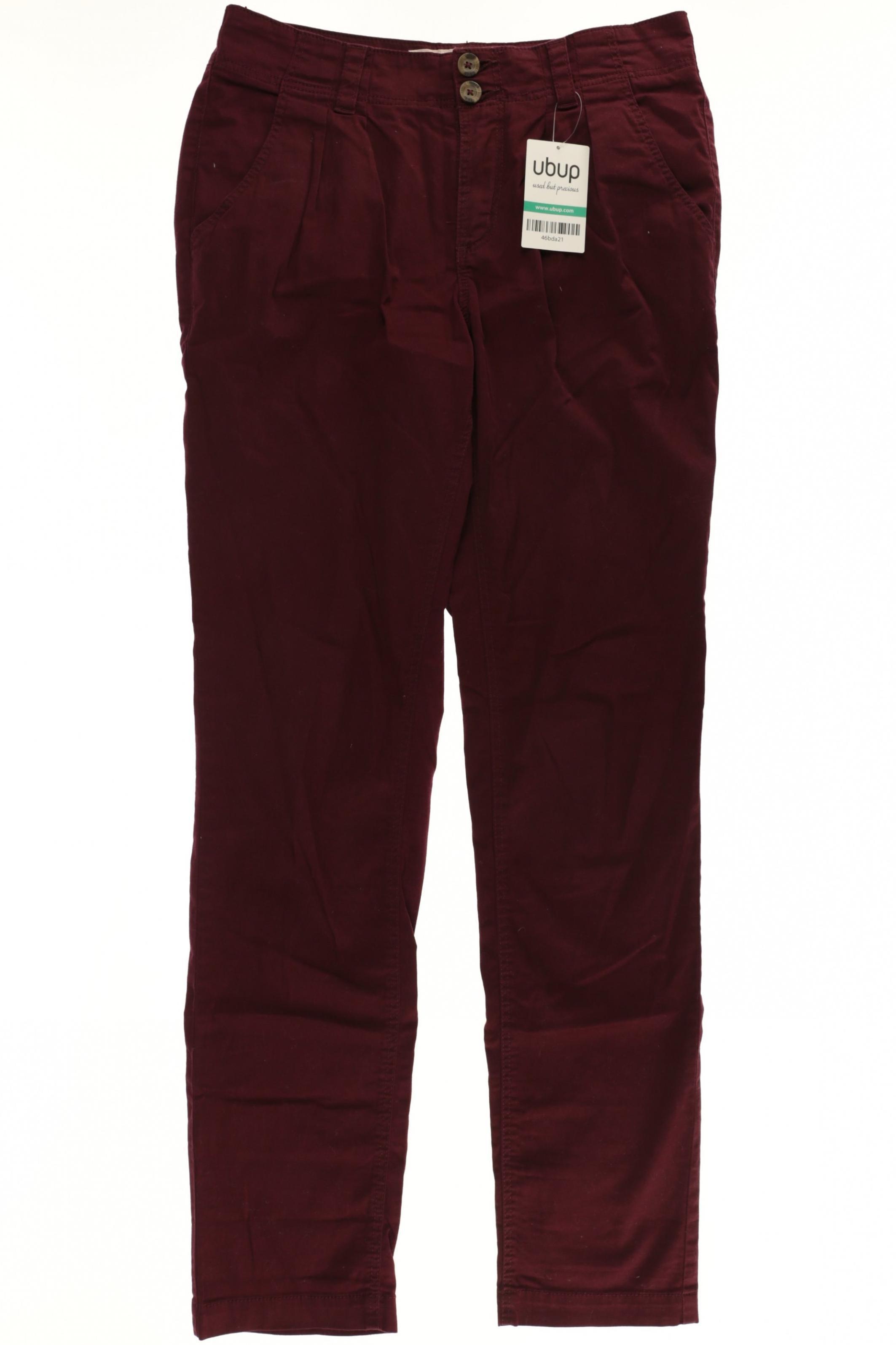 

H&M Damen Stoffhose, rot, Gr. 36