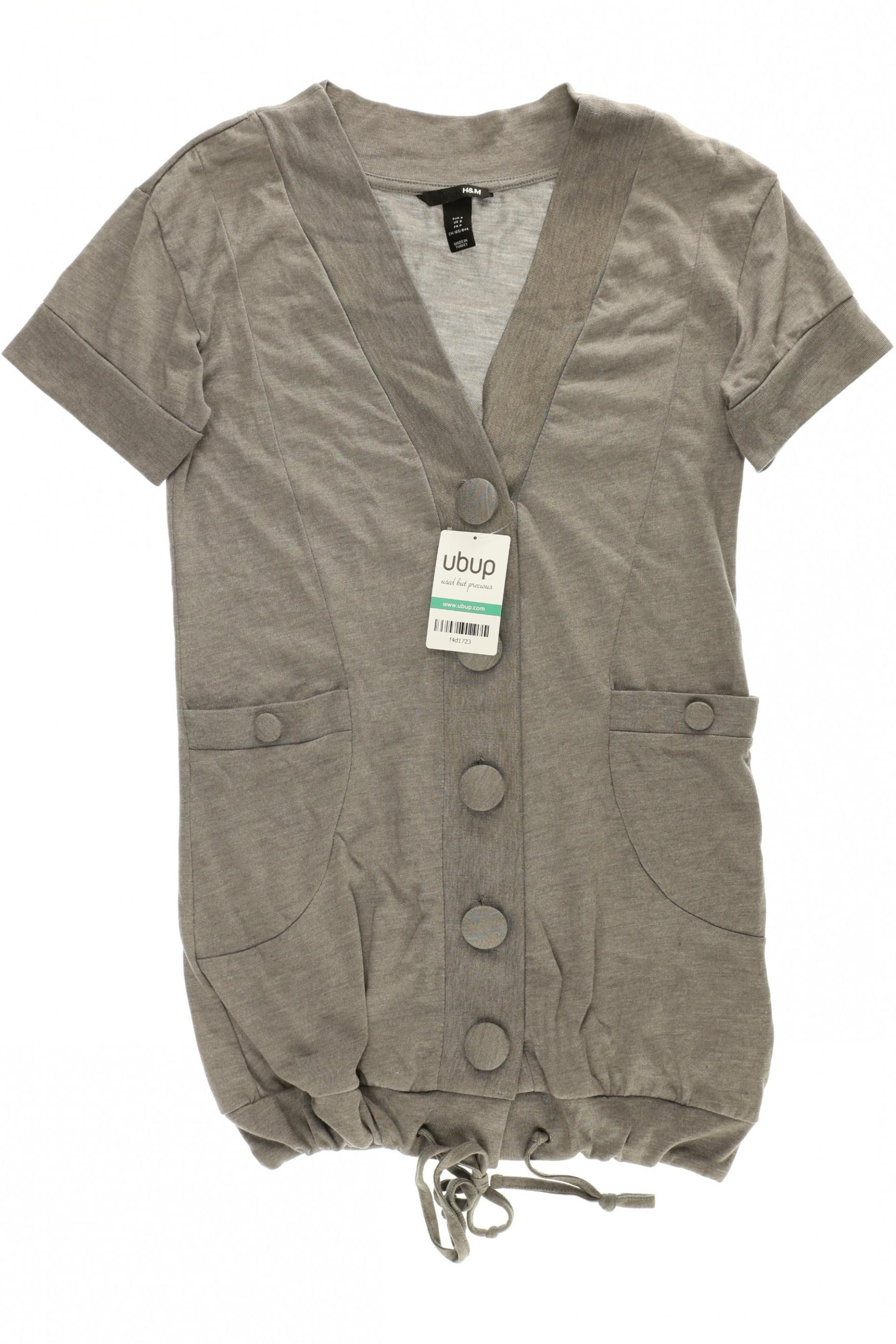 

H&M Damen Strickjacke, grau, Gr.