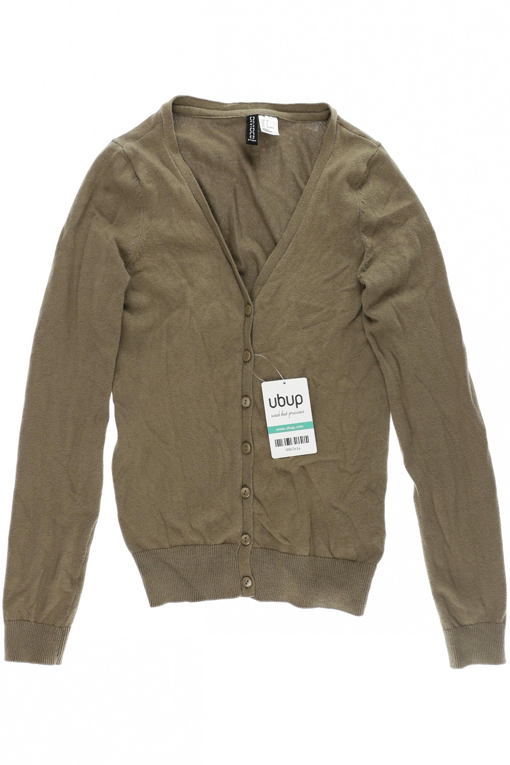 

H&M Damen Strickjacke, braun, Gr. 34