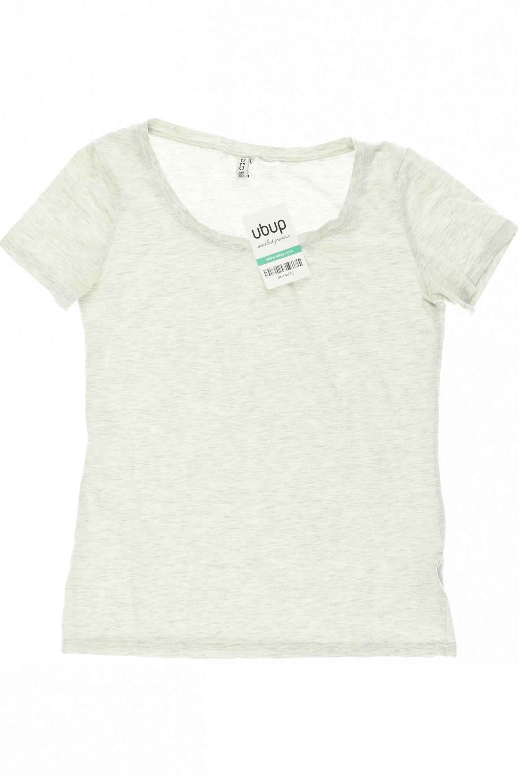 

H&M Damen T-Shirt, silber, Gr.
