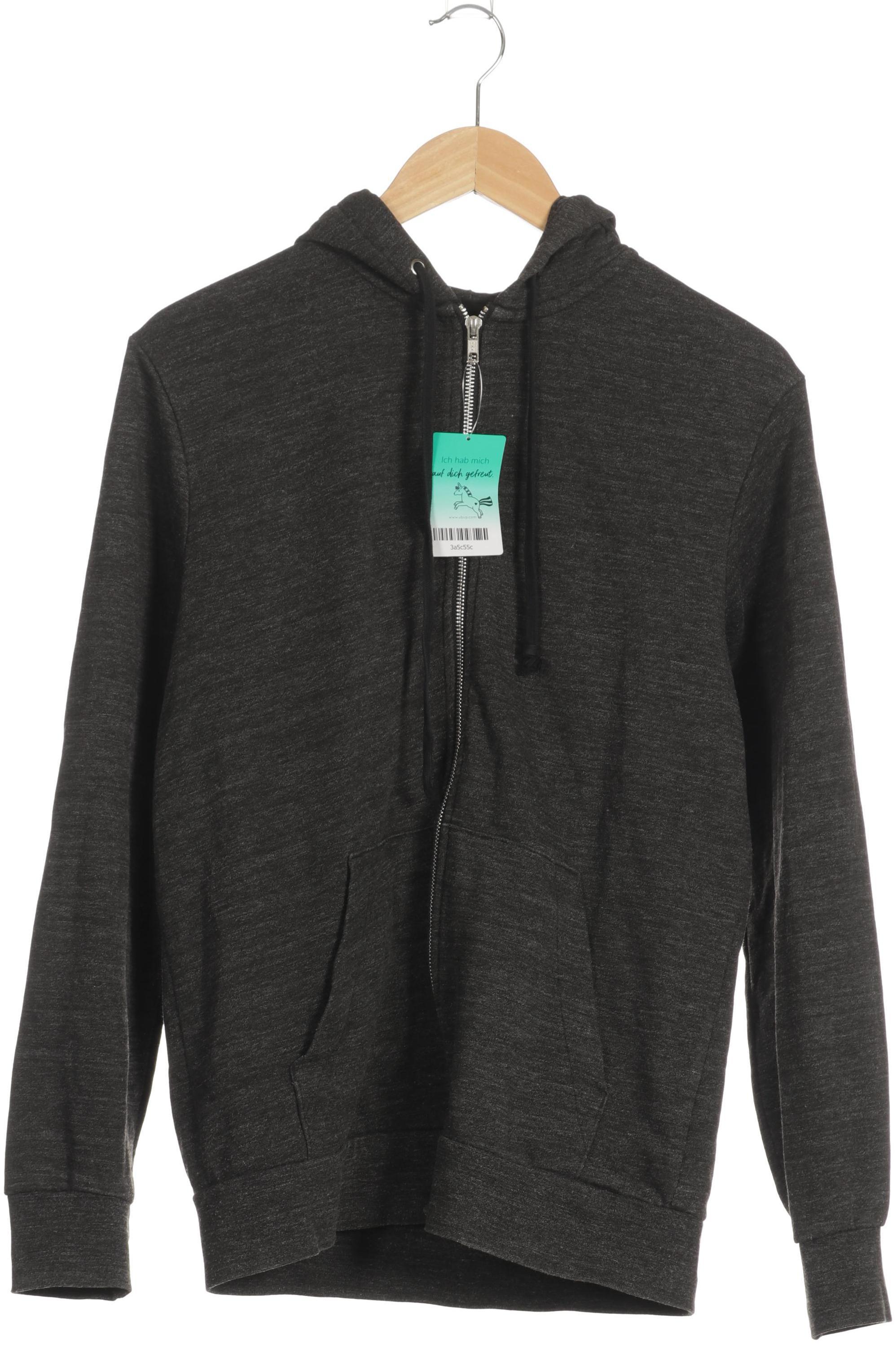 

H&M Herren Kapuzenpullover, grau, Gr.