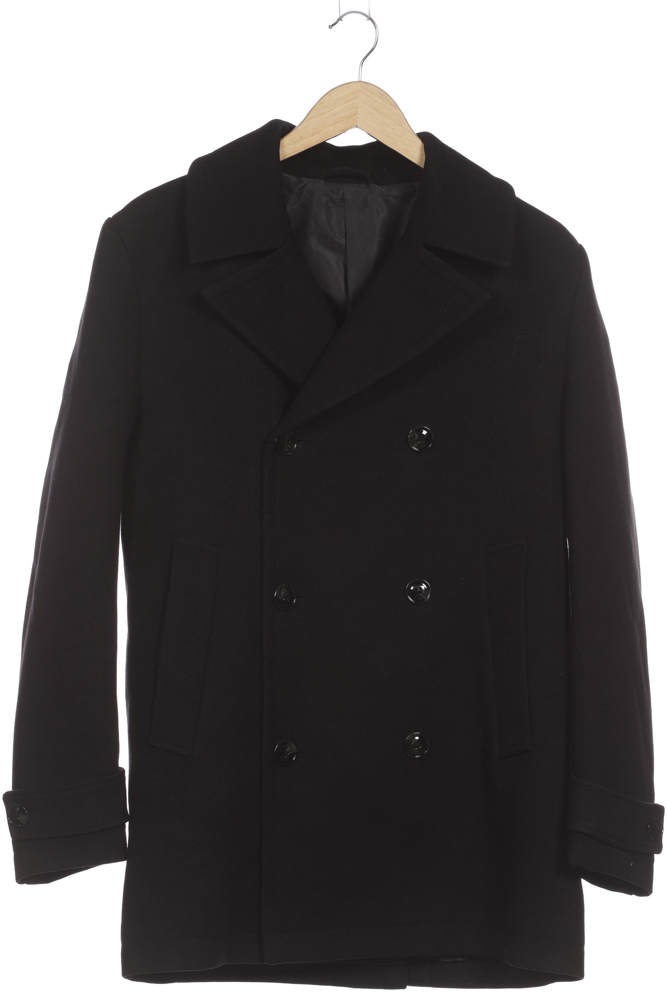 Thumbnail - H&amp;M Herren Mantel, schwarz, Gr.