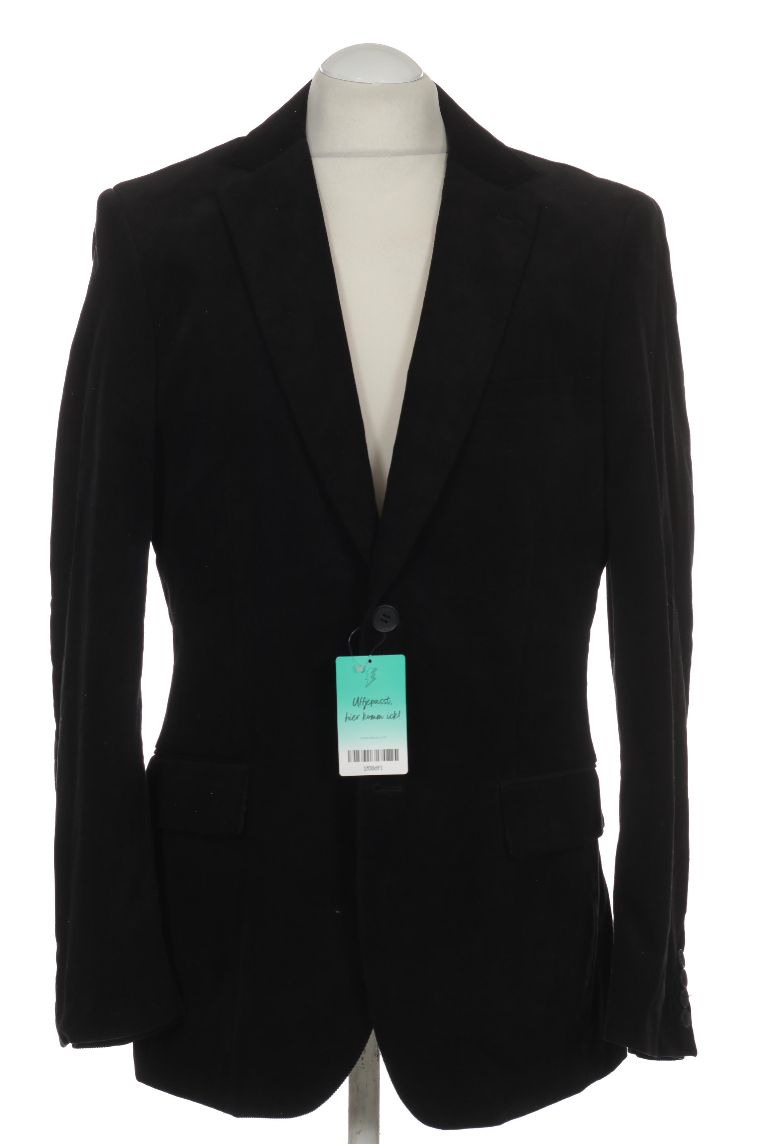 

H&M Herren Sakko, schwarz, Gr. 52