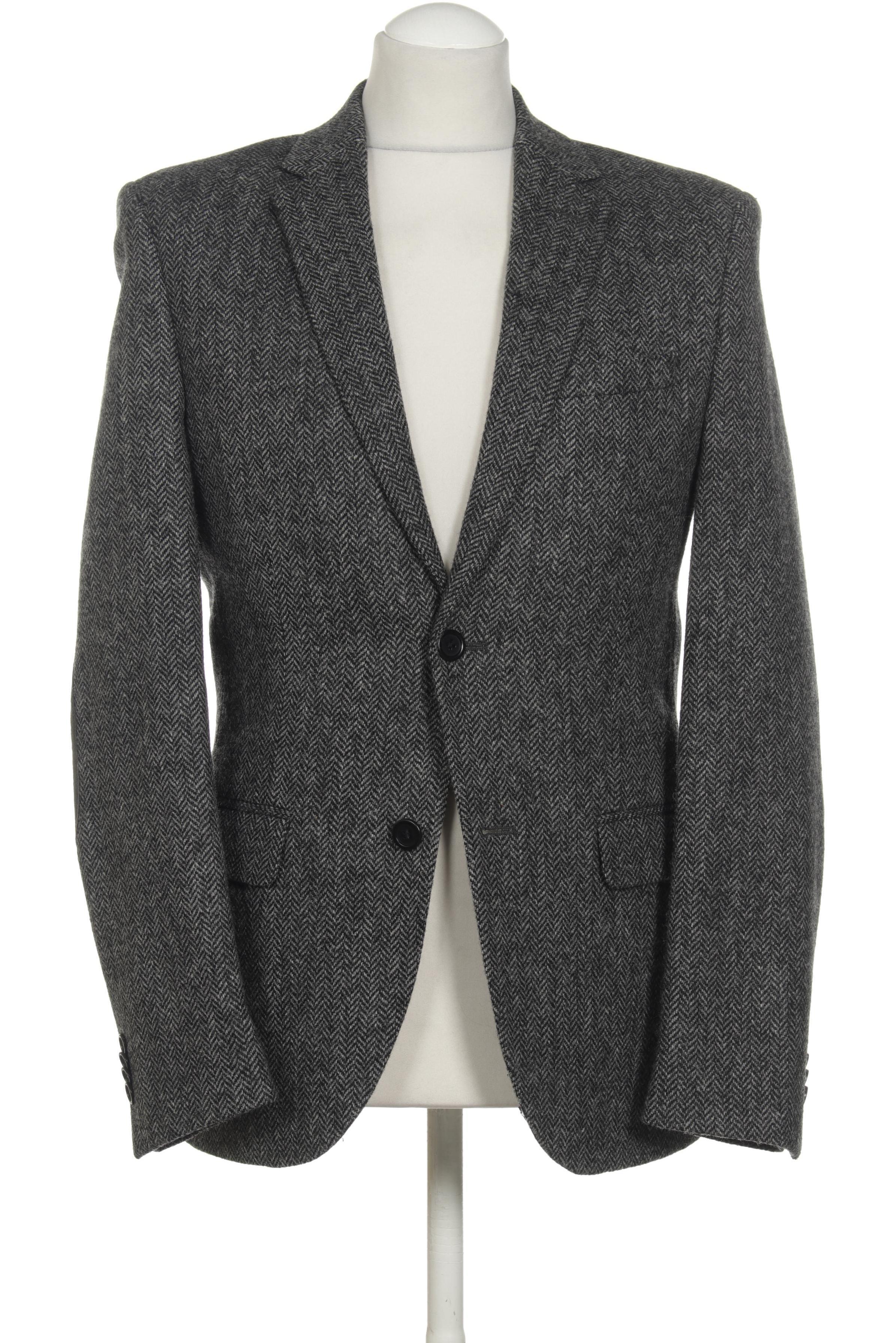 

H&M Herren Sakko, grau, Gr. 46