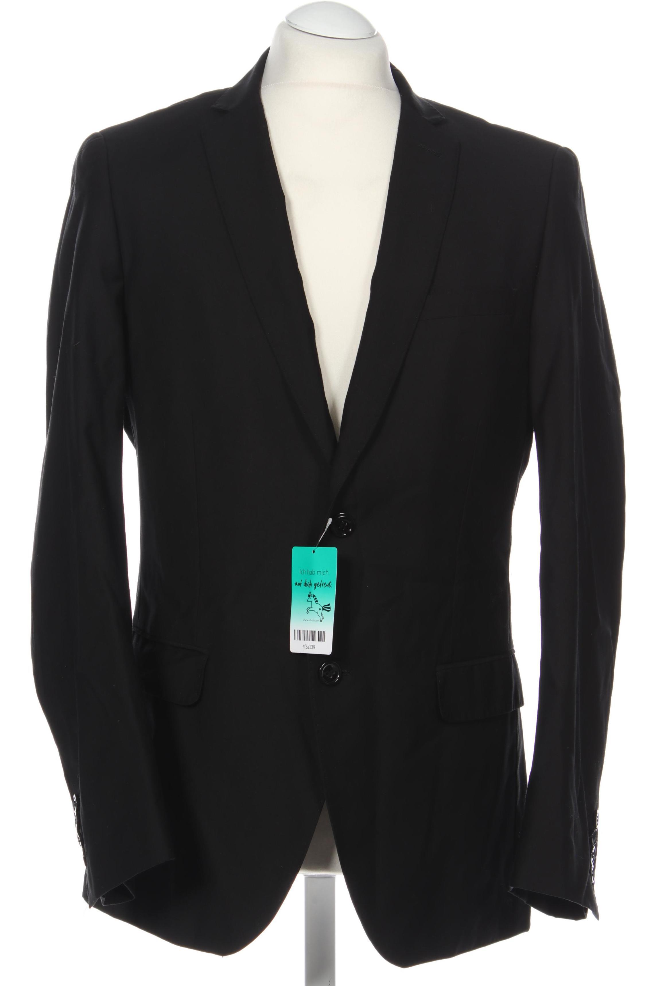 Thumbnail - H&amp;M Herren Sakko, schwarz, Gr. 42